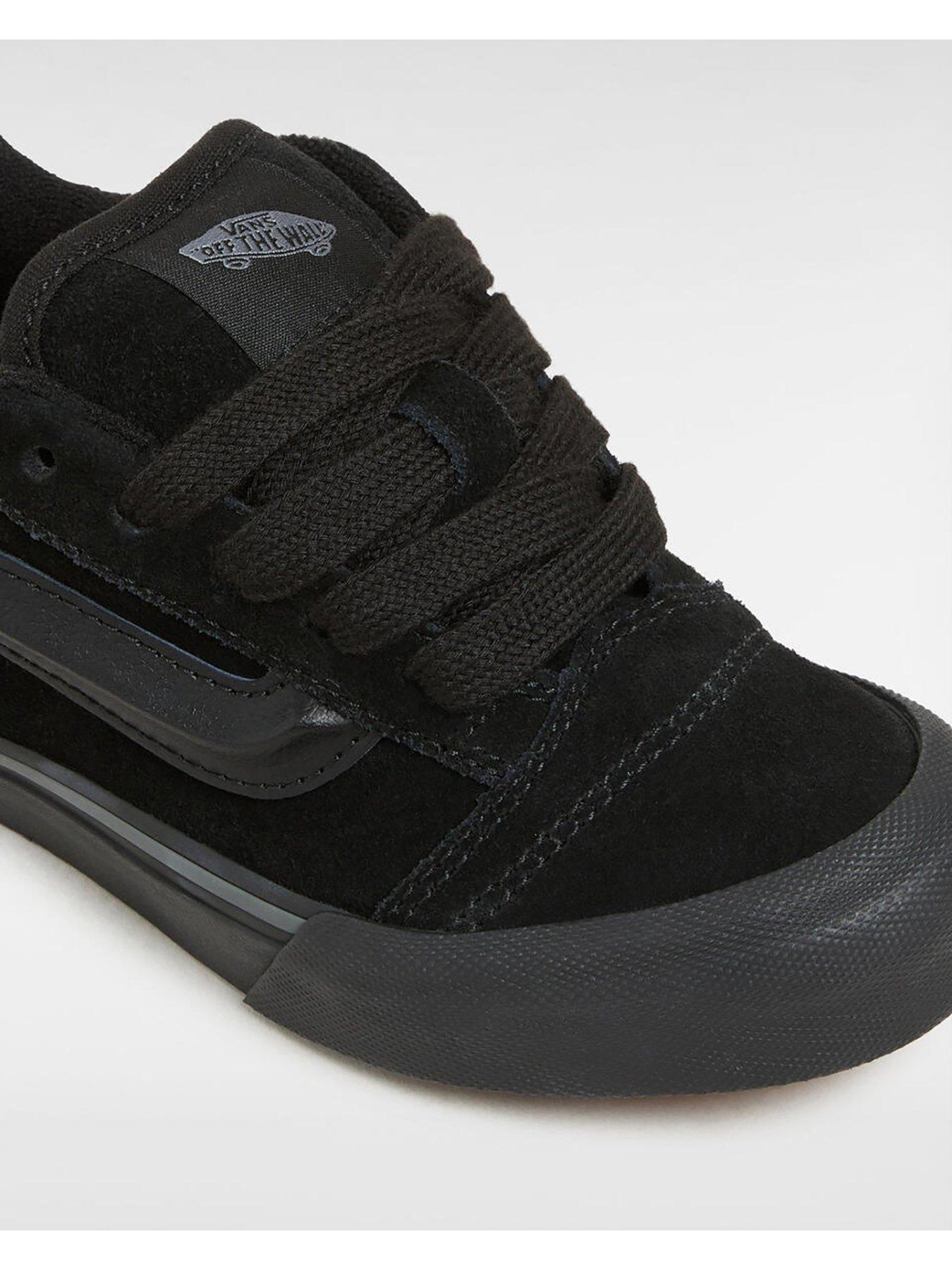 Image 4 of 4 of Vans Kid's Knu Skool Trainers - Black/Black