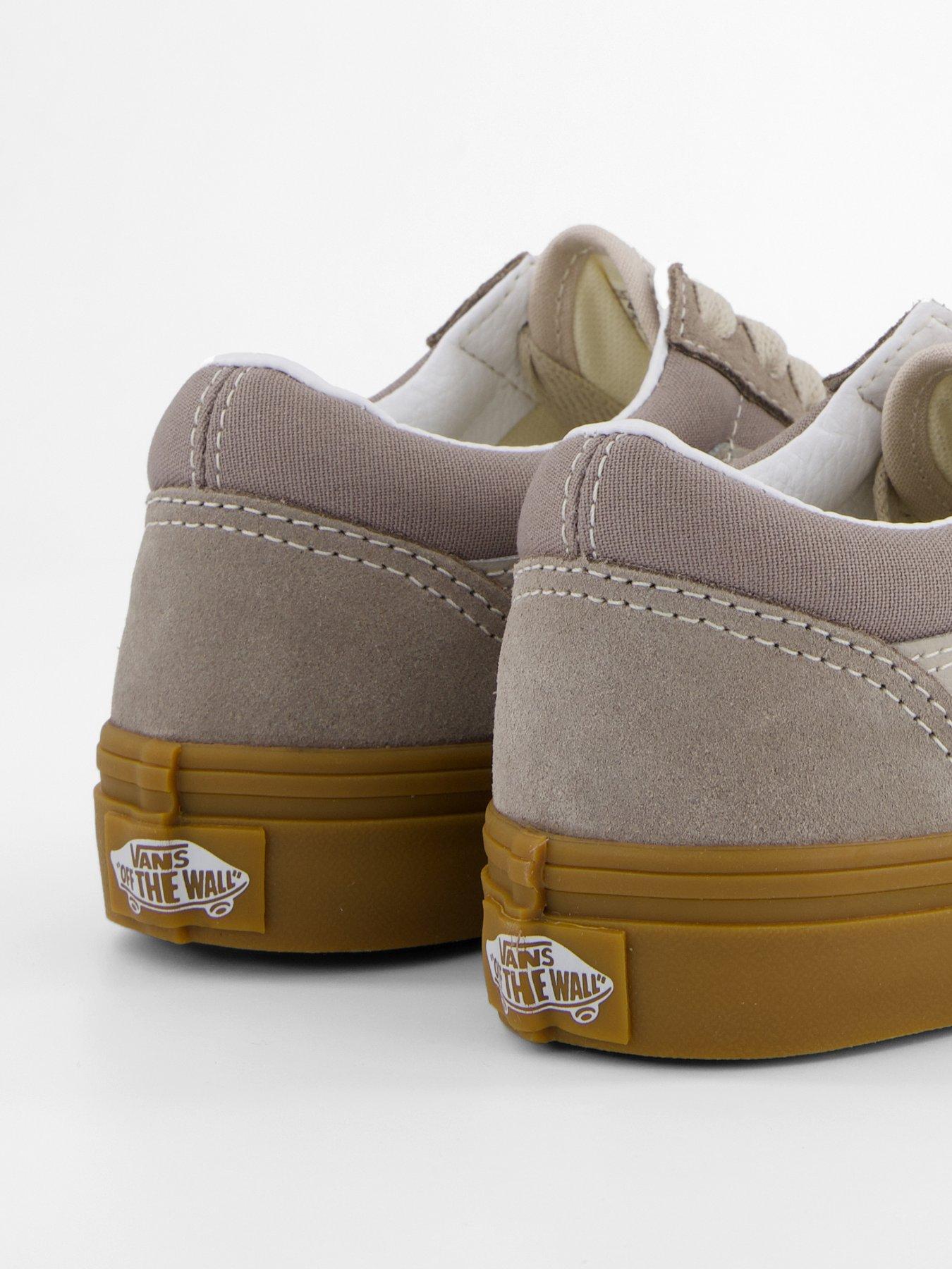 Image 6 of 7 of Vans Junior Old Skool Trainers - Beige