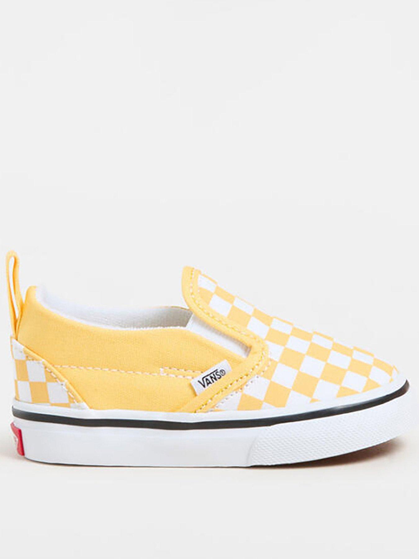 undefined Toddler Slip-On V Trainers - Yellow