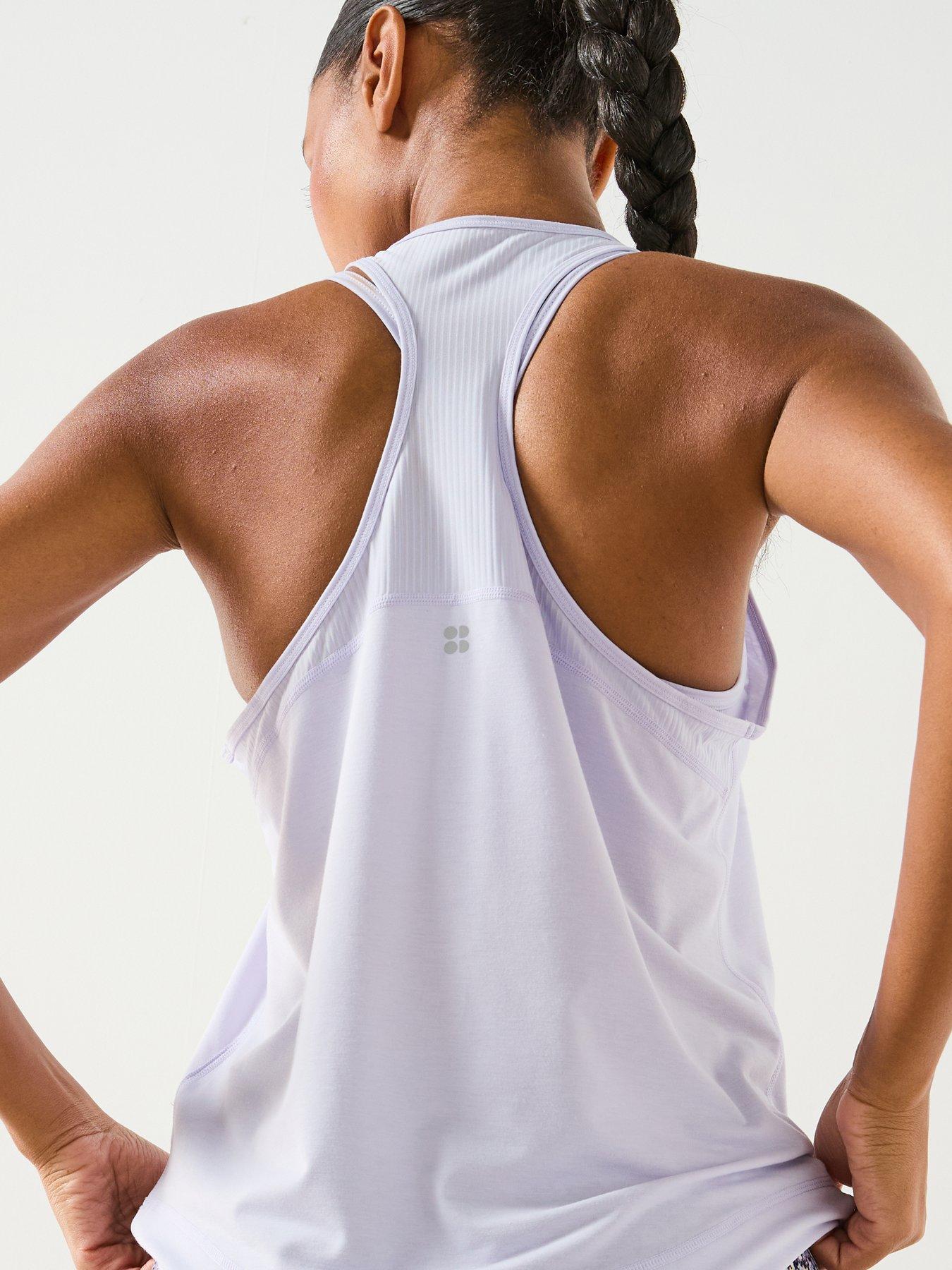 Sweaty Betty Womens Running Breathe Easy Run Tank Top - Purple | Very