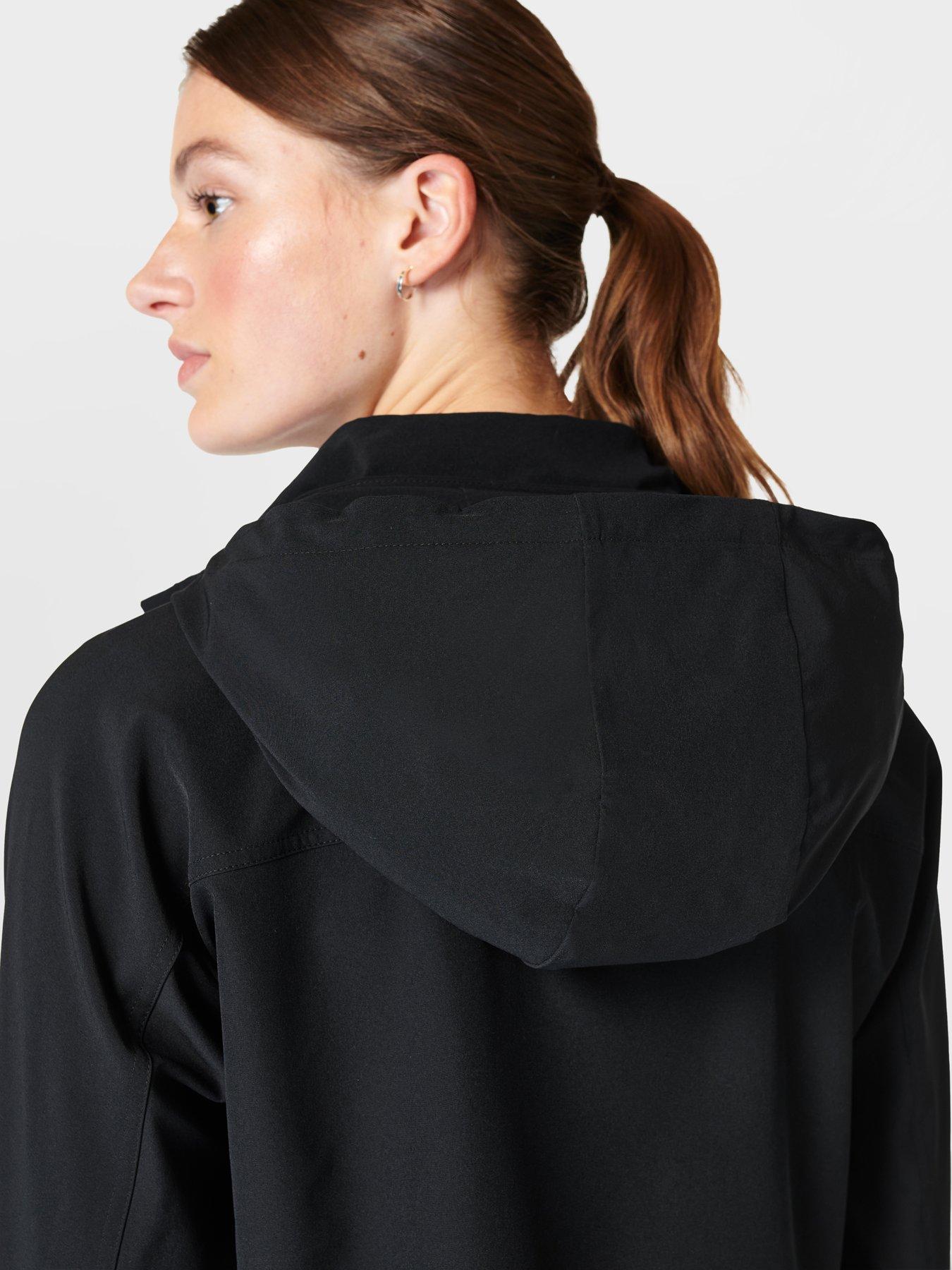 Image 6 of 6 of Sweaty Betty Womens Training Fast Track Jacket - Black