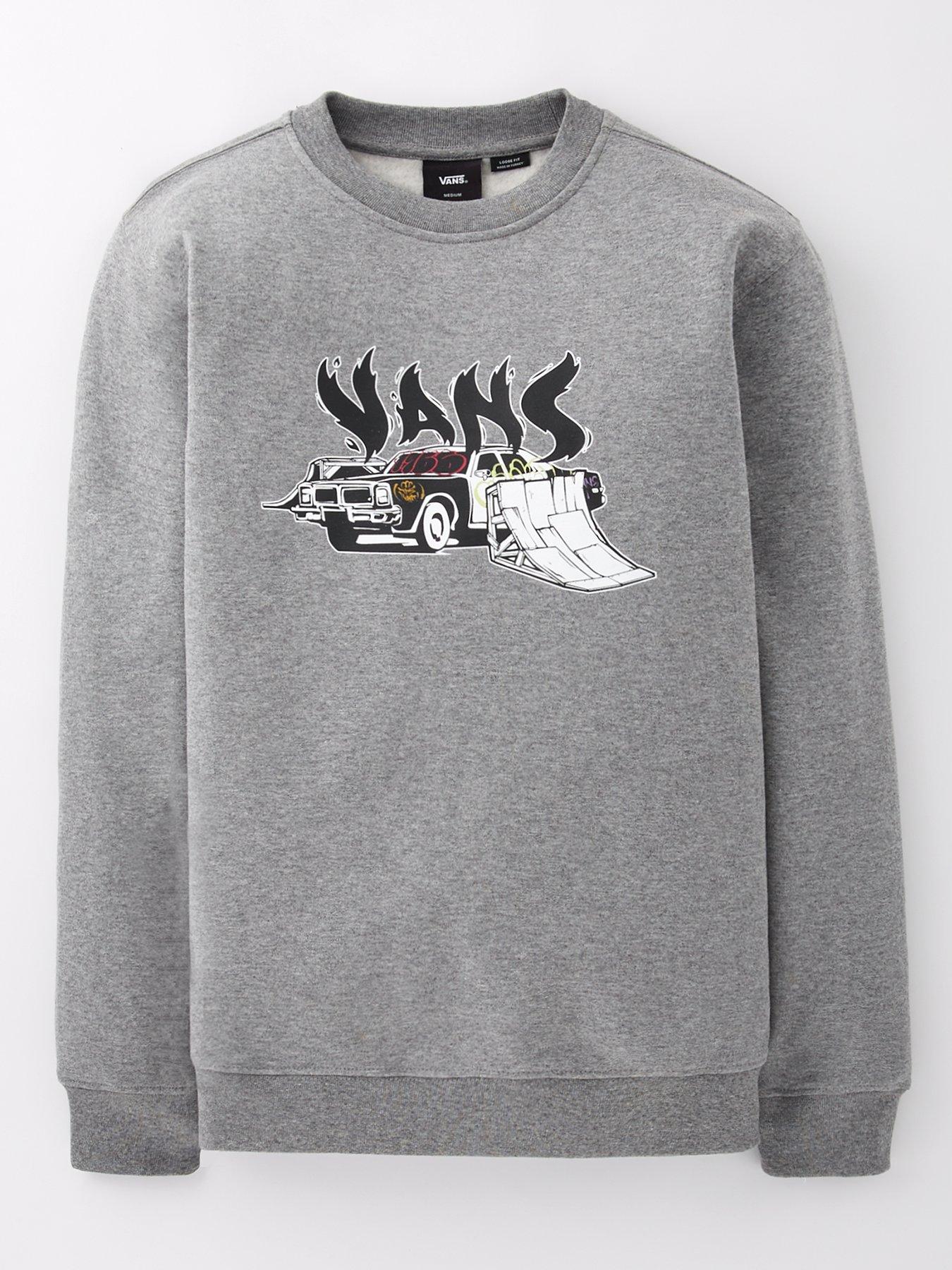 undefined Kid's Copout Loose Crew Sweatshirt - Grey