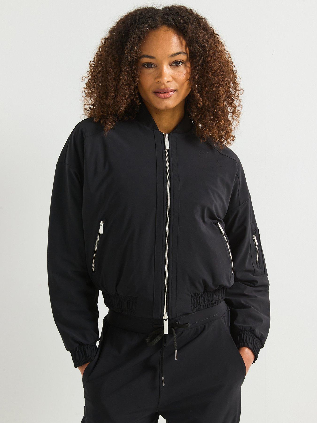 Bomber Jacket Petite Navy Jacket Ladies WMTBSRSW Women's Commuting