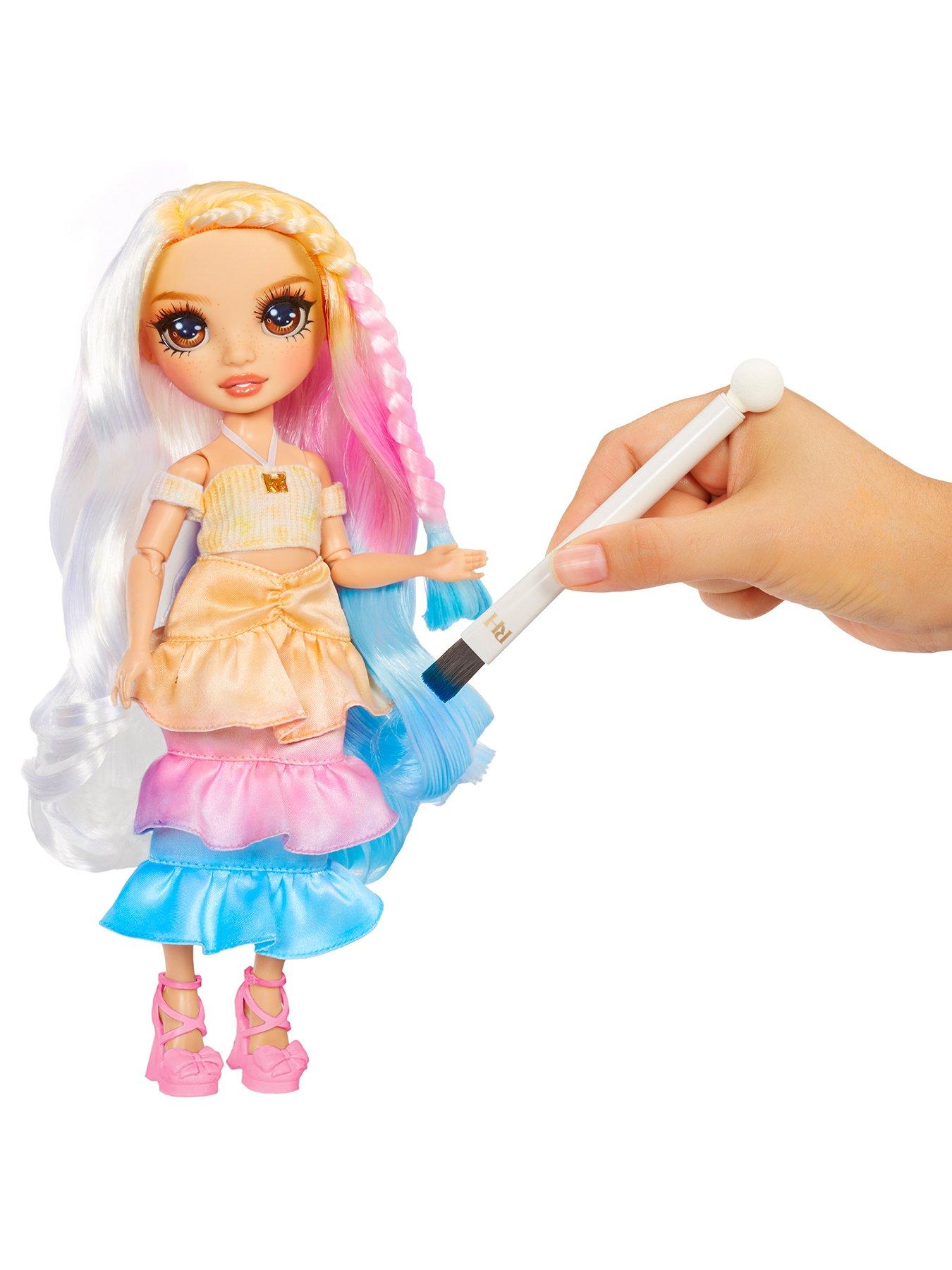 Image 4 of 8 of Rainbow High WaterColor &amp; Create Fashion Doll- Brown Eyes