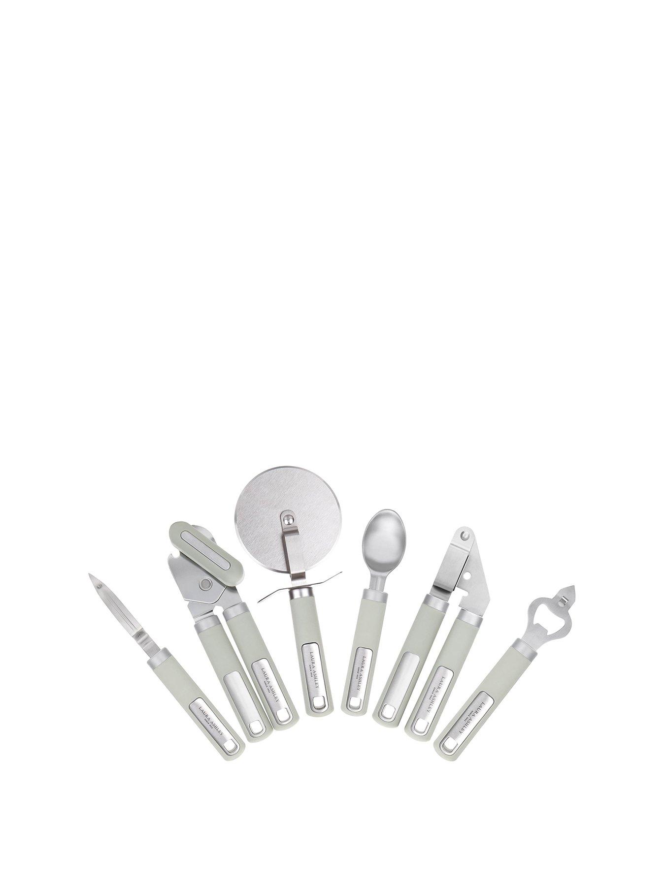 Product photograph of Laura Ashley 6 Piece Gadget Set- Dark Dove Grey from very.co.uk