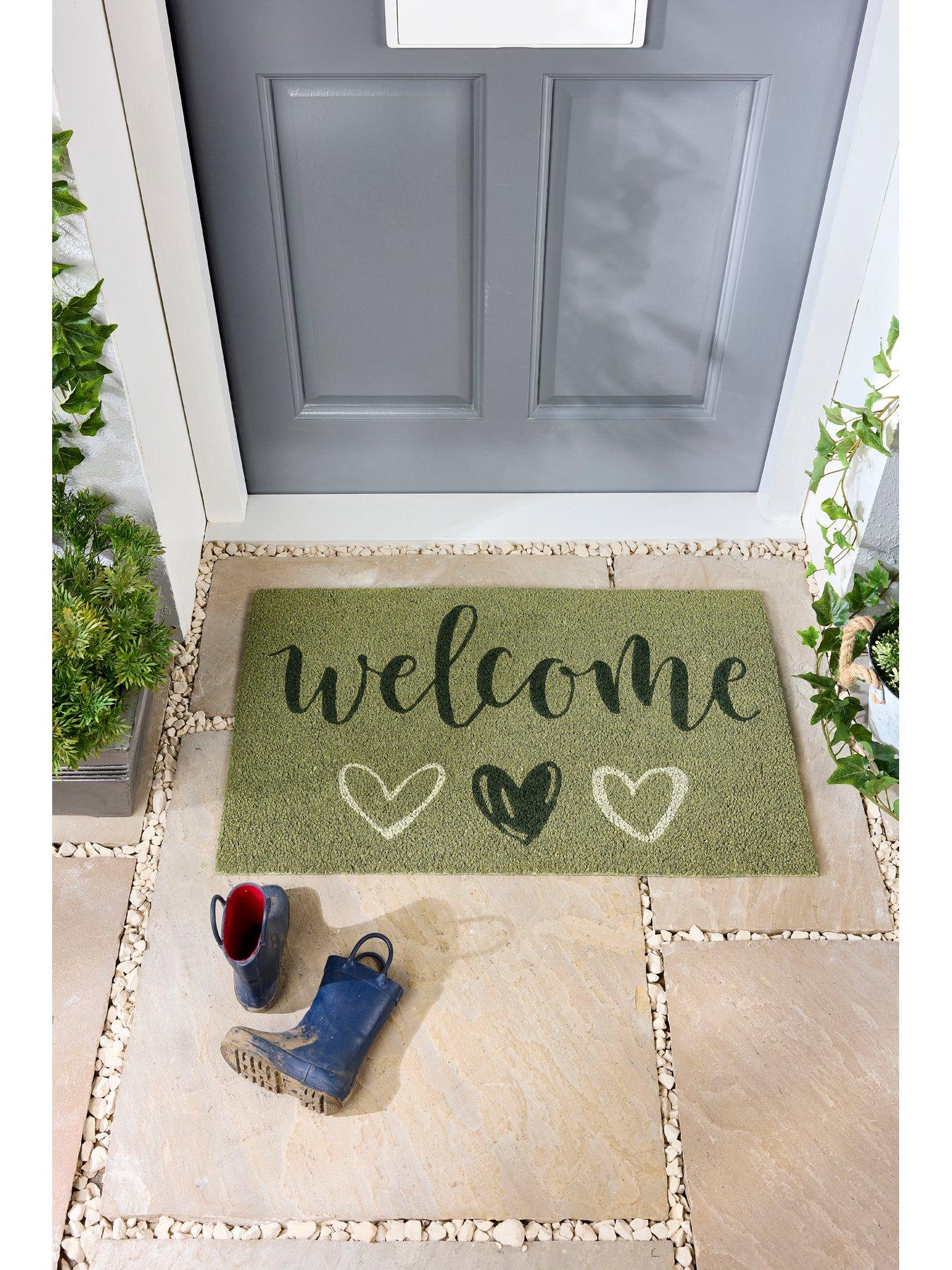 undefined My Welcome Heart Doormat