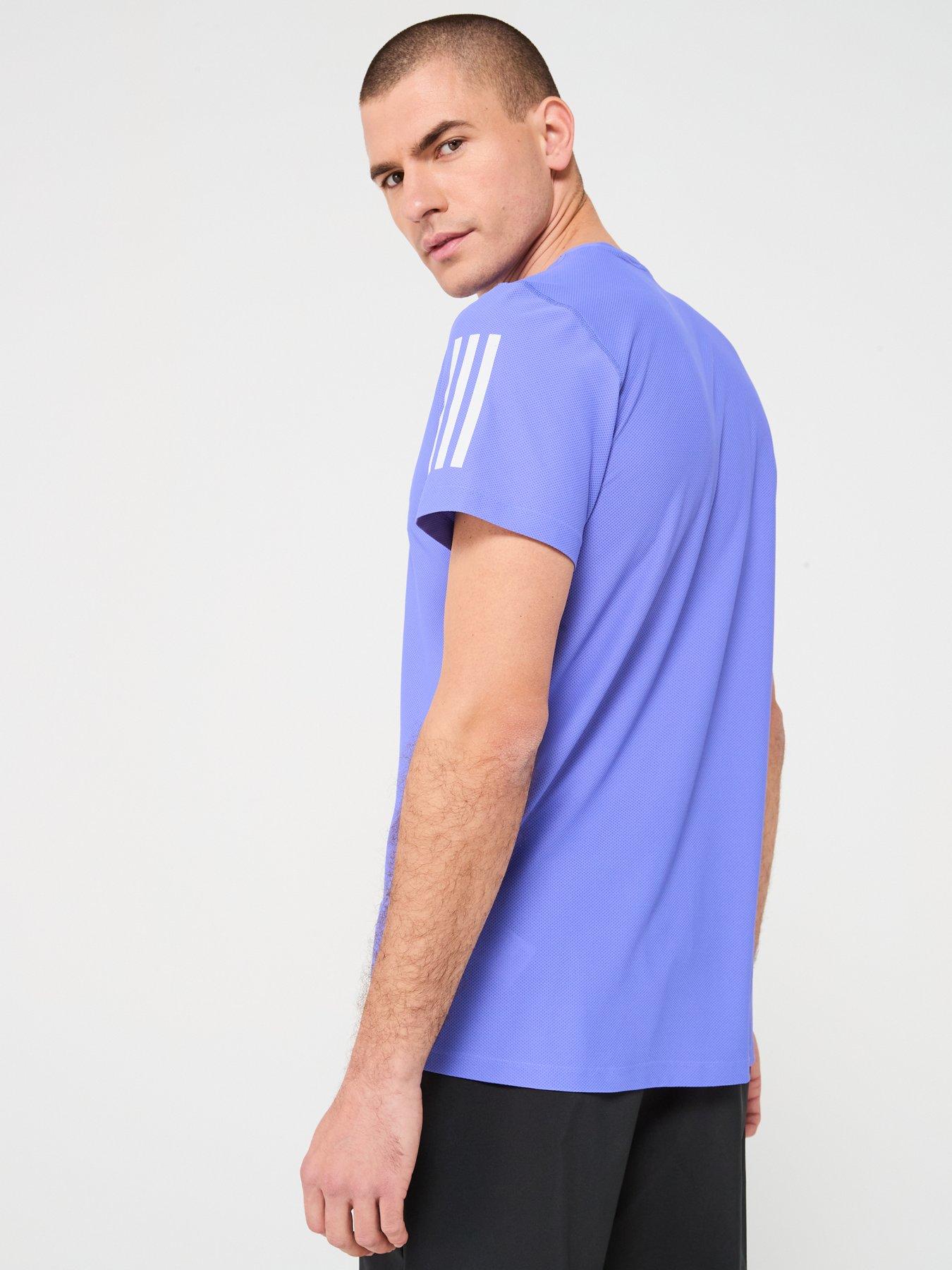 Image 2 of 4 of adidas Men's Own The Run T-Shirt - Blue