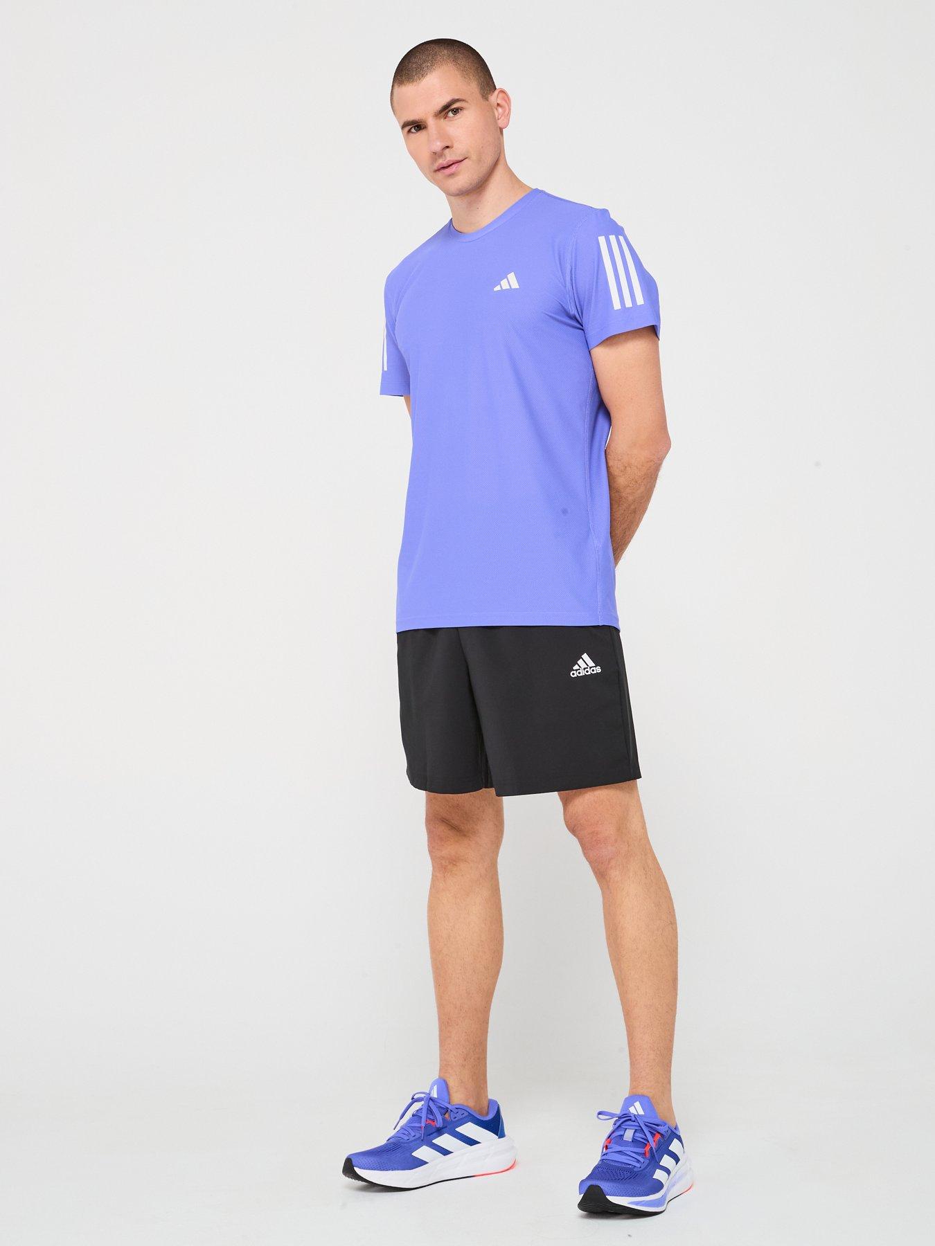 Image 3 of 4 of adidas Men's Own The Run T-Shirt - Blue