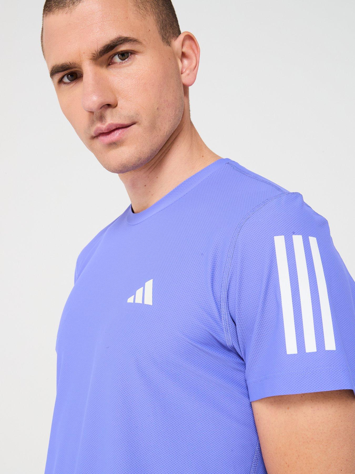 Image 4 of 4 of adidas Men's Own The Run T-Shirt - Blue