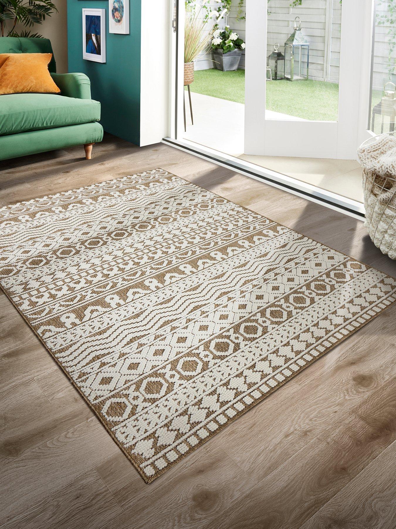 Very Home Atlas Graphic Flatweave Indoor/Outdoor Rug