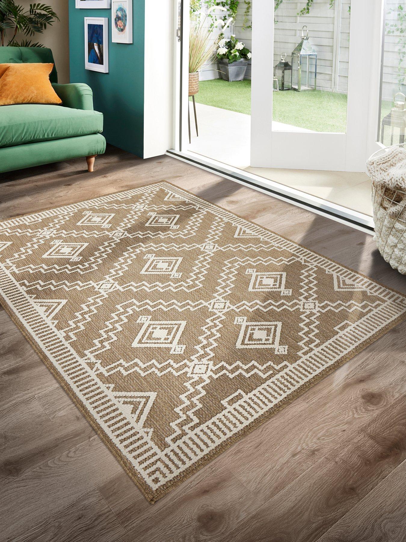 Very Home Atlas Diamond Flatweave Indoor/Outdoor Rug