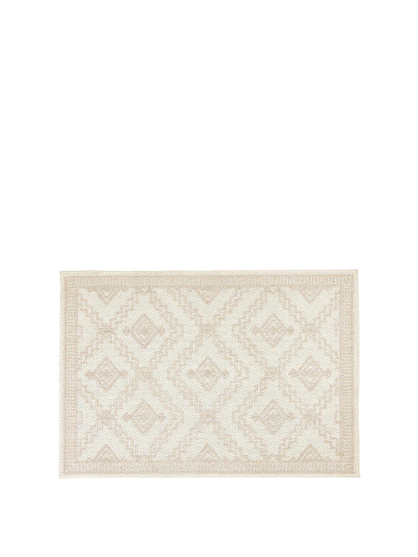 Image 2 of 7 of Very Home Atlas Diamond Flatweave Indoor/Outdoor Rug