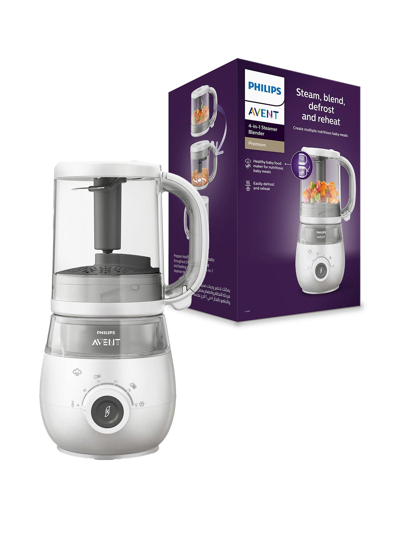 Avent Philips Avent Premium 4-in-1 Steamer and Blender, Baby Food Maker, SCF883/02
