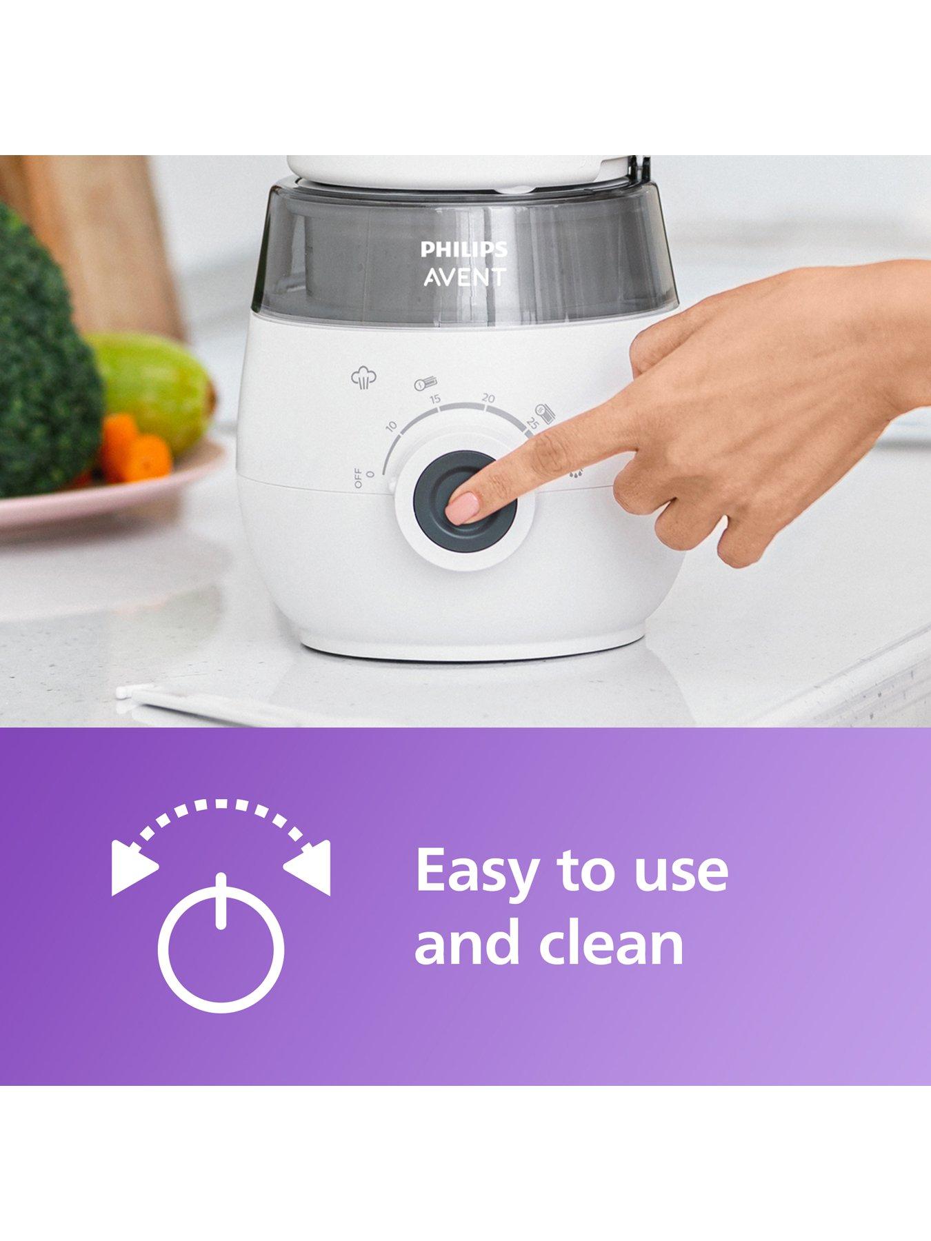 Avent Philips Avent Premium 4-in-1 Steamer and Blender, Baby Food