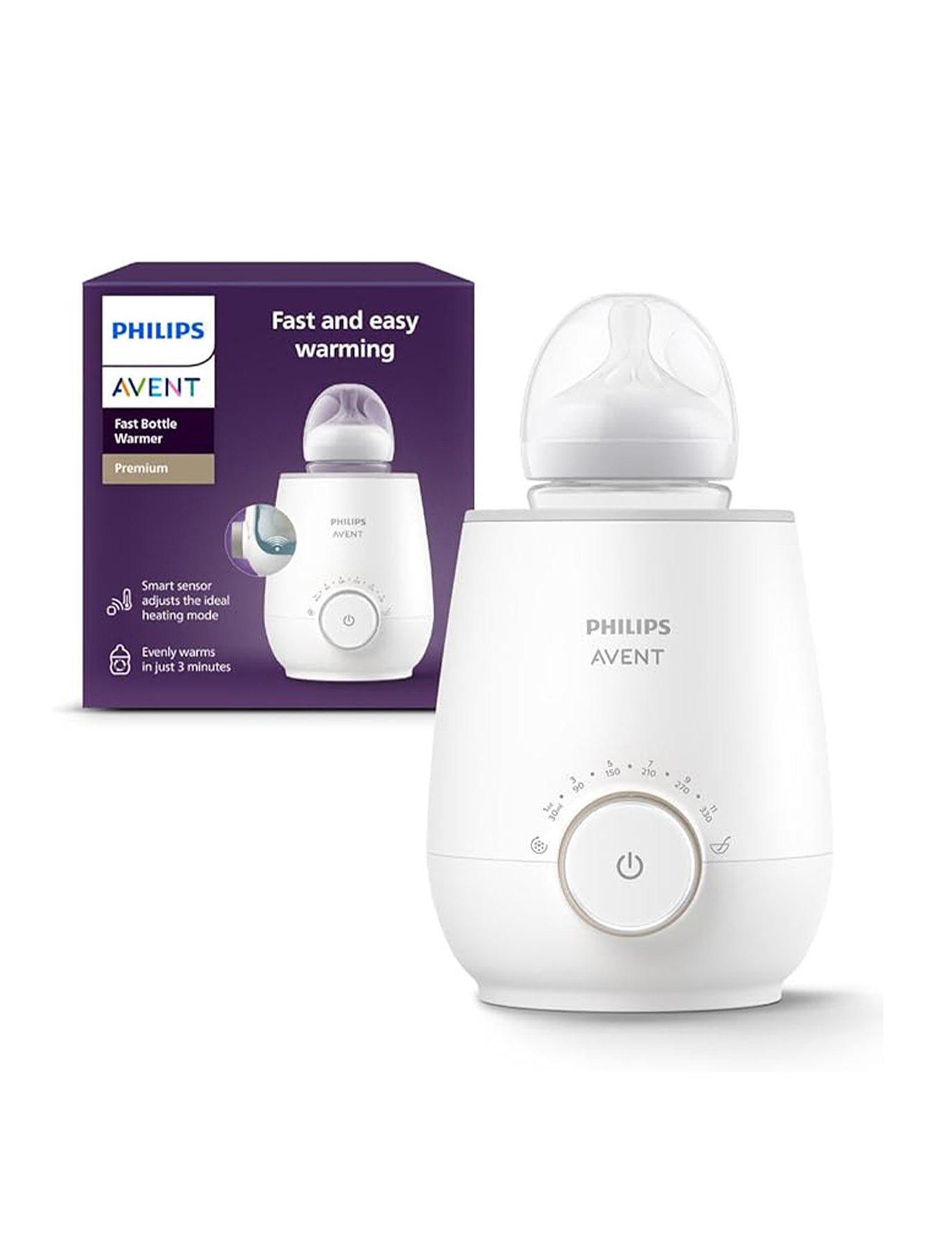 Image 1 of 6 of Avent Philips Avent Premium Fast Bottle Warmer with Smart Temperature Control for Even Warming, SCF358/00