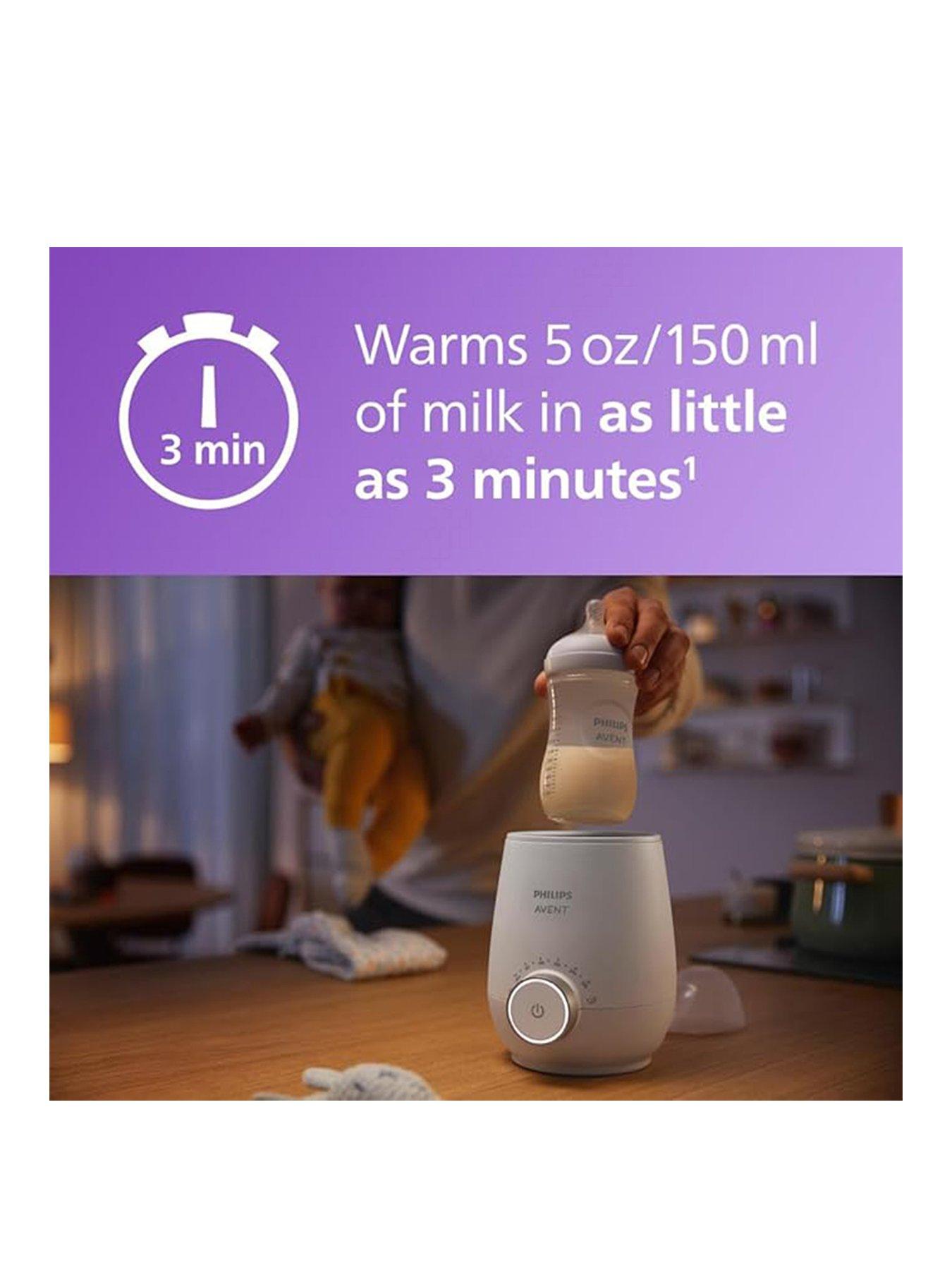 Image 2 of 6 of Avent Philips Avent Premium Fast Bottle Warmer with Smart Temperature Control for Even Warming, SCF358/00