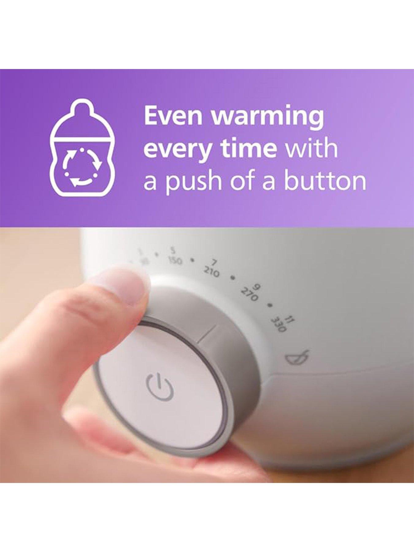 Image 4 of 6 of Avent Philips Avent Premium Fast Bottle Warmer with Smart Temperature Control for Even Warming, SCF358/00