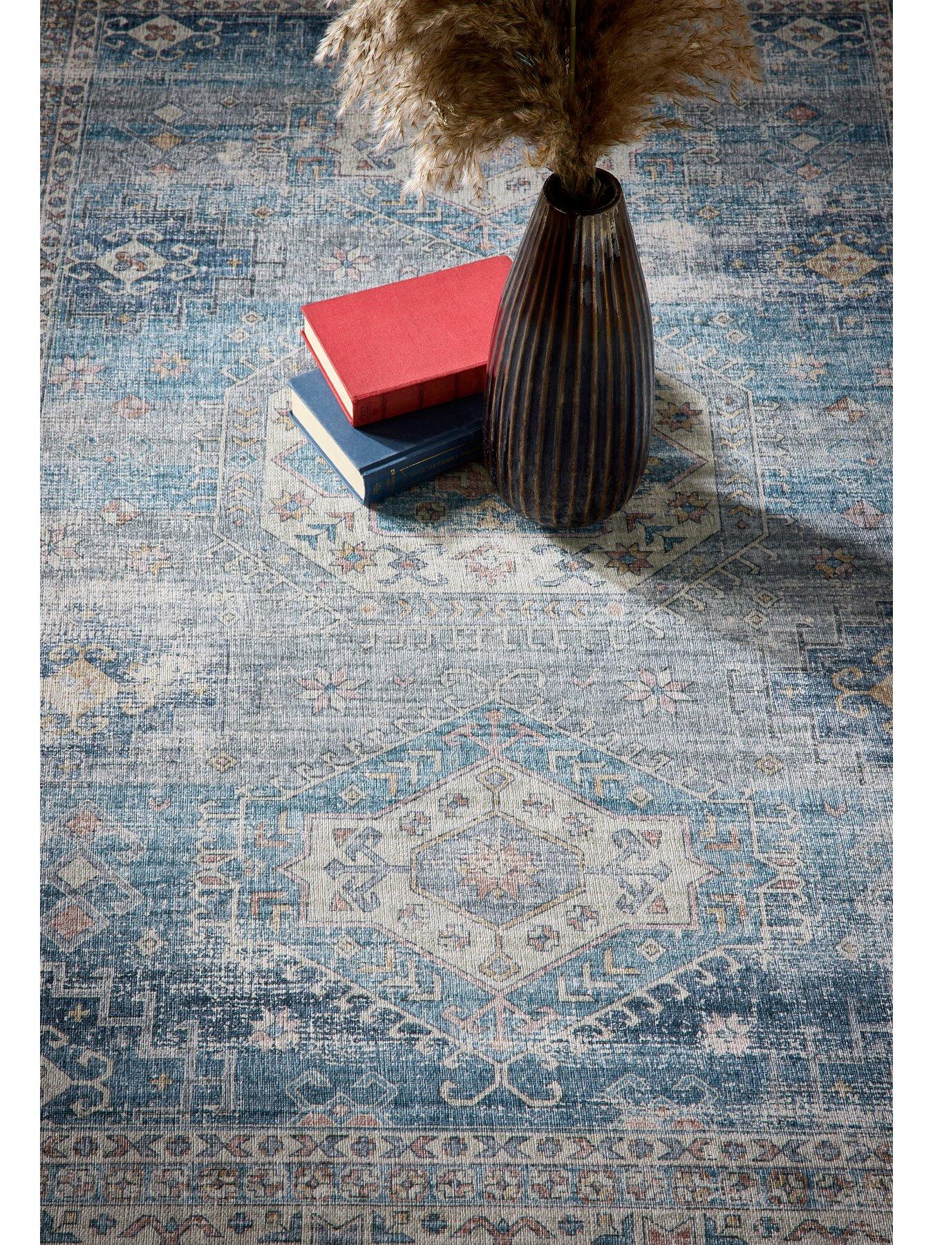 Image 3 of 5 of The Very Collection Washable Venice Rug - Multi