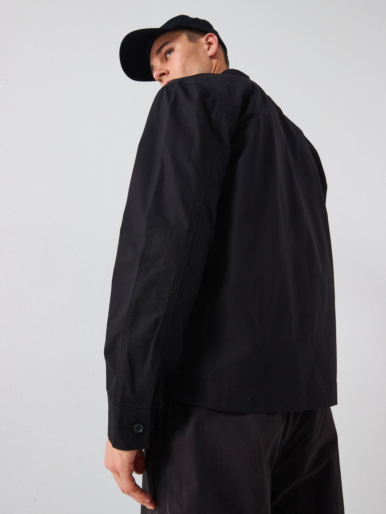 Very Man Tech Overshirt - Black | Very