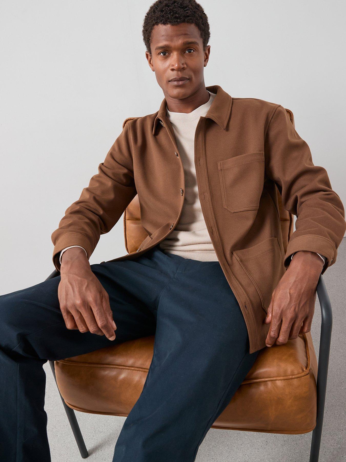 very-man-jersey-chore-jacket-brown