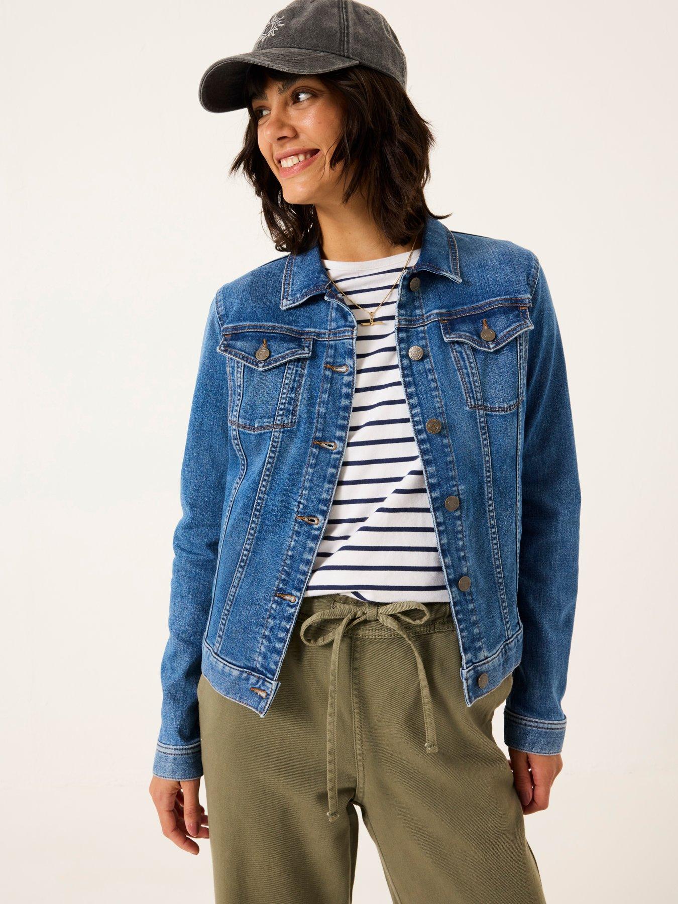 undefined Tasha Denim Jacket - Blue