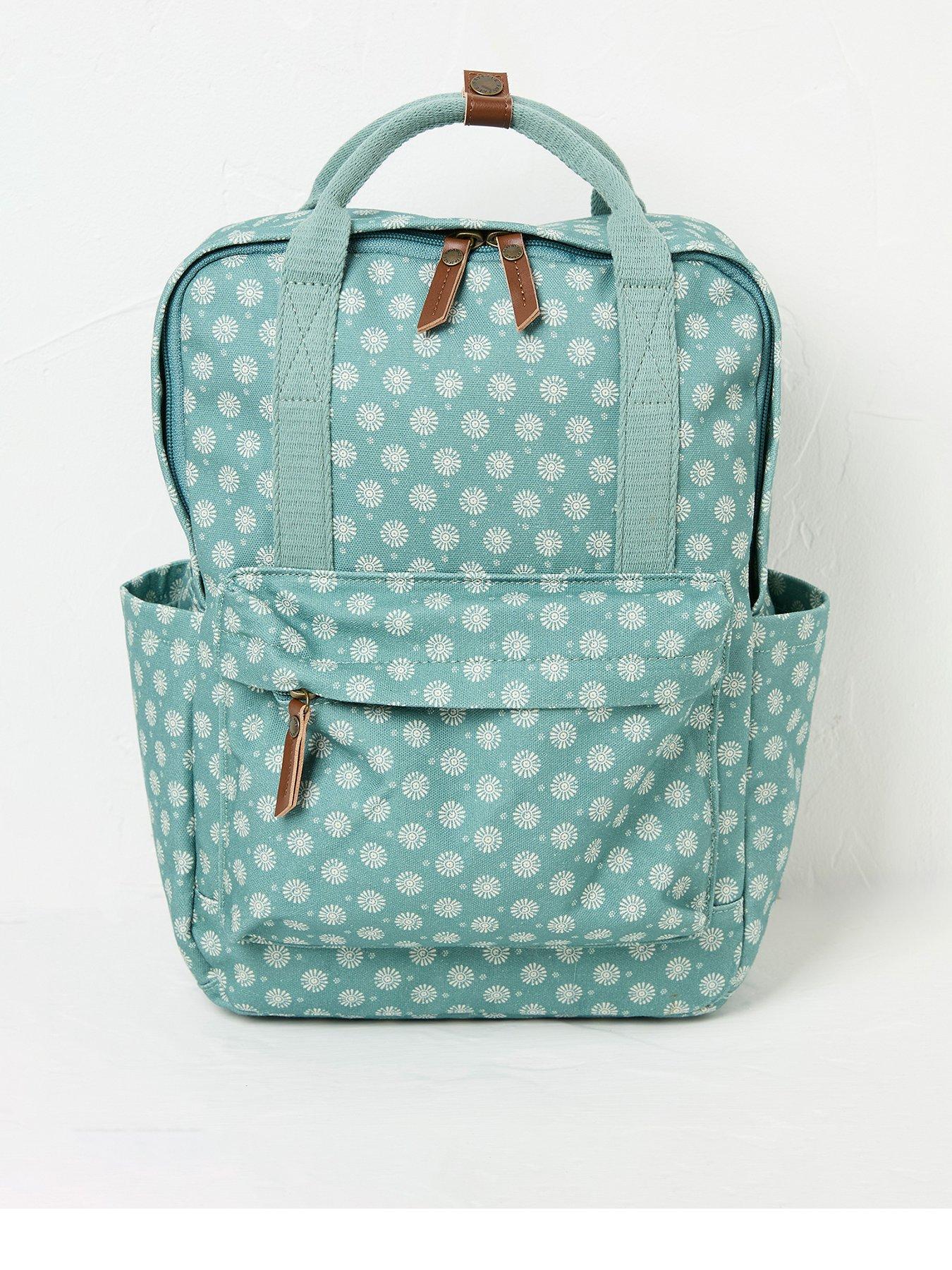 undefined Geo Canvas Rucksack - Green Haze