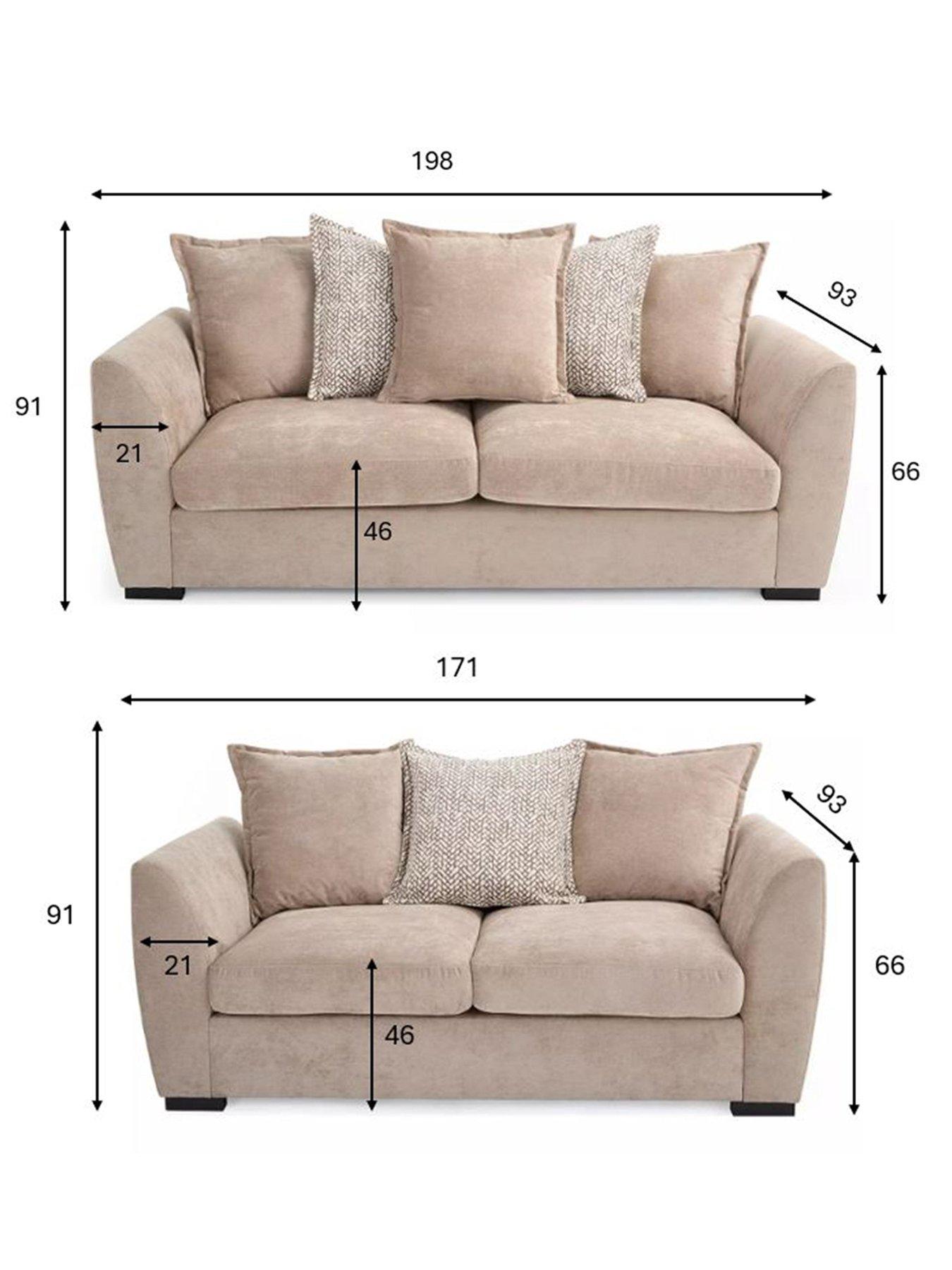Image 5 of 6 of The Very Collection Havana 3 Seater&nbsp;+ 2 Seater Sofa Set (Buy &amp; SAVE!)&nbsp;- FSC Certified