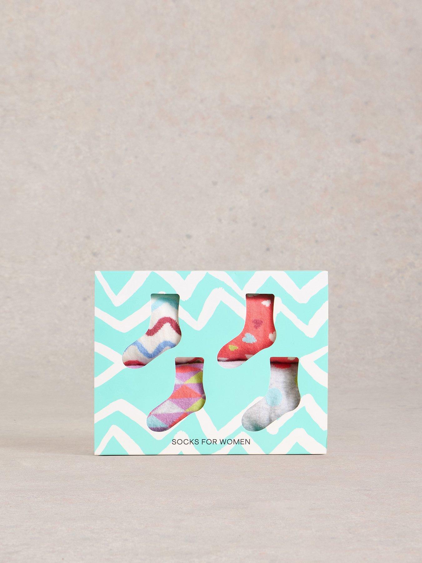 undefined 4pk Hotch Potch Ankle Socks