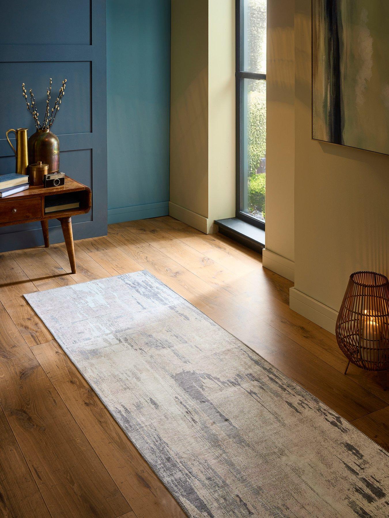 undefined Washable Abstract Runner 67x200cm - Multi