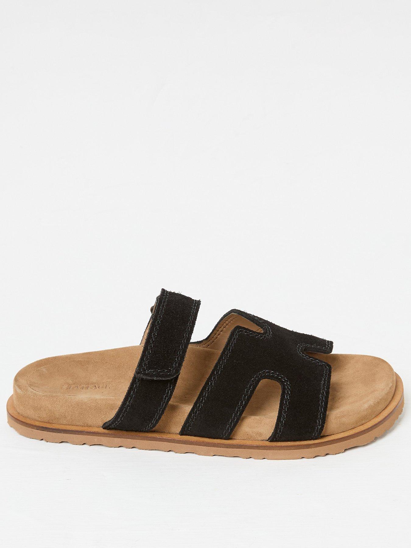 FatFace Edie Strap Sandal - Black