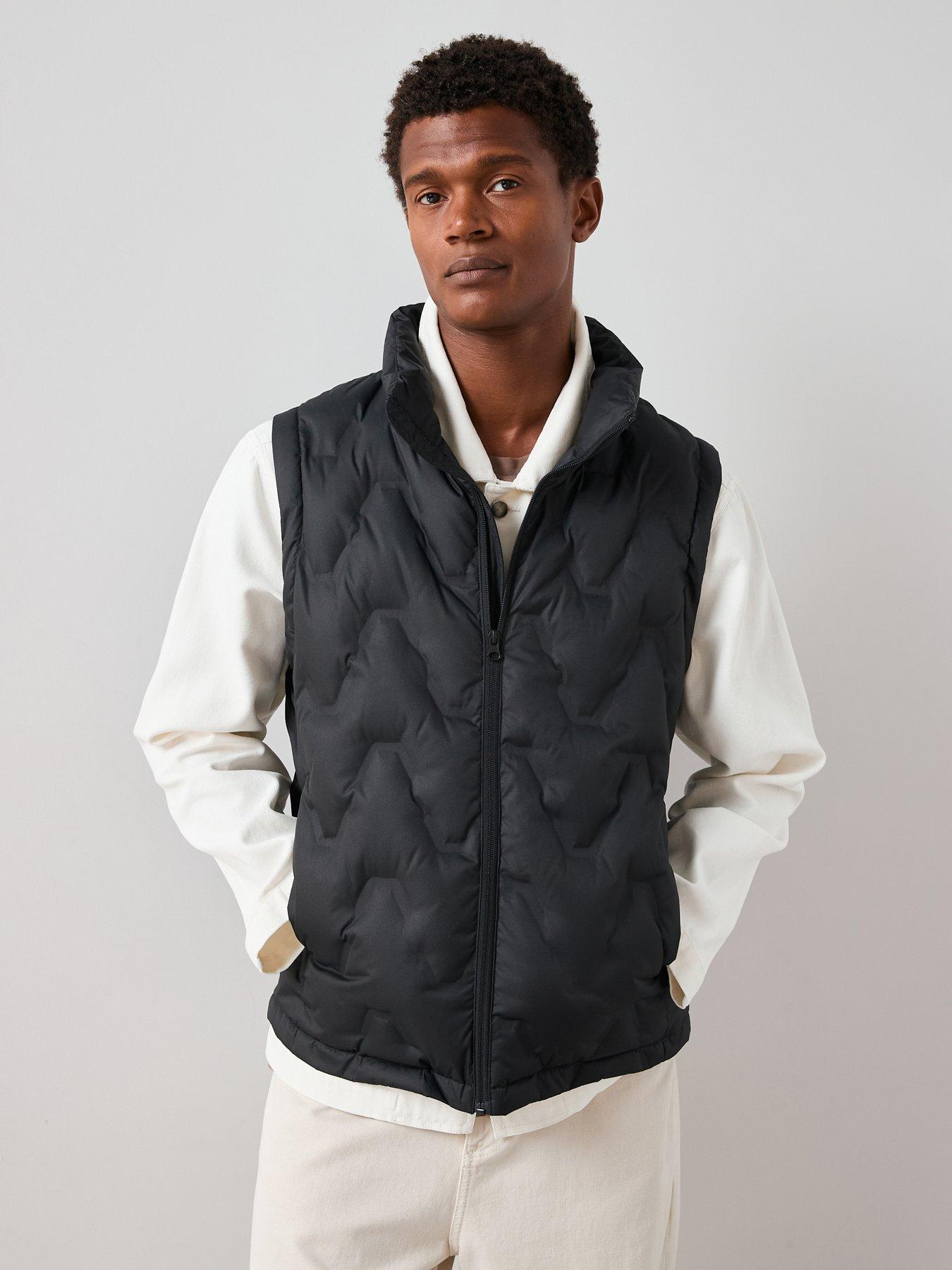 undefined Heatsealed Down Padded Gilet - Black