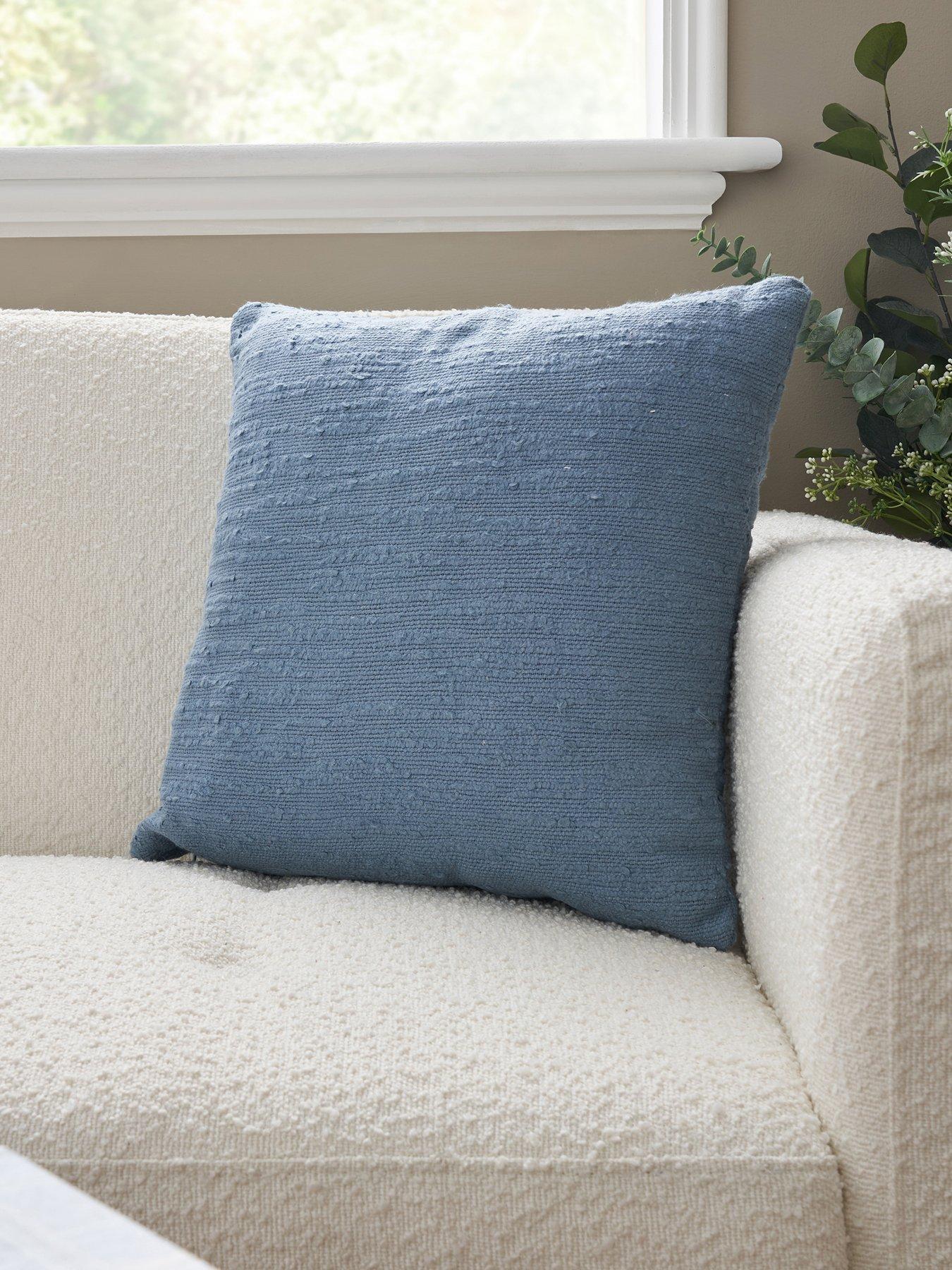 Very Home Textured Slub Cushion