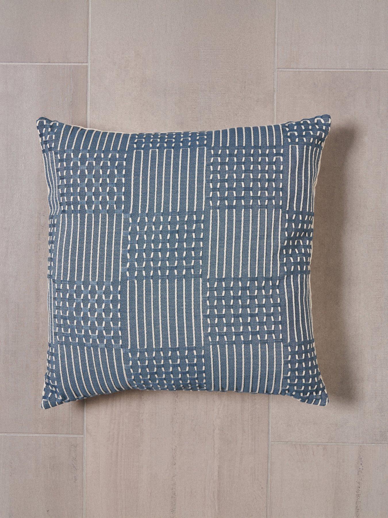 undefined Checker Jacquard Cushion