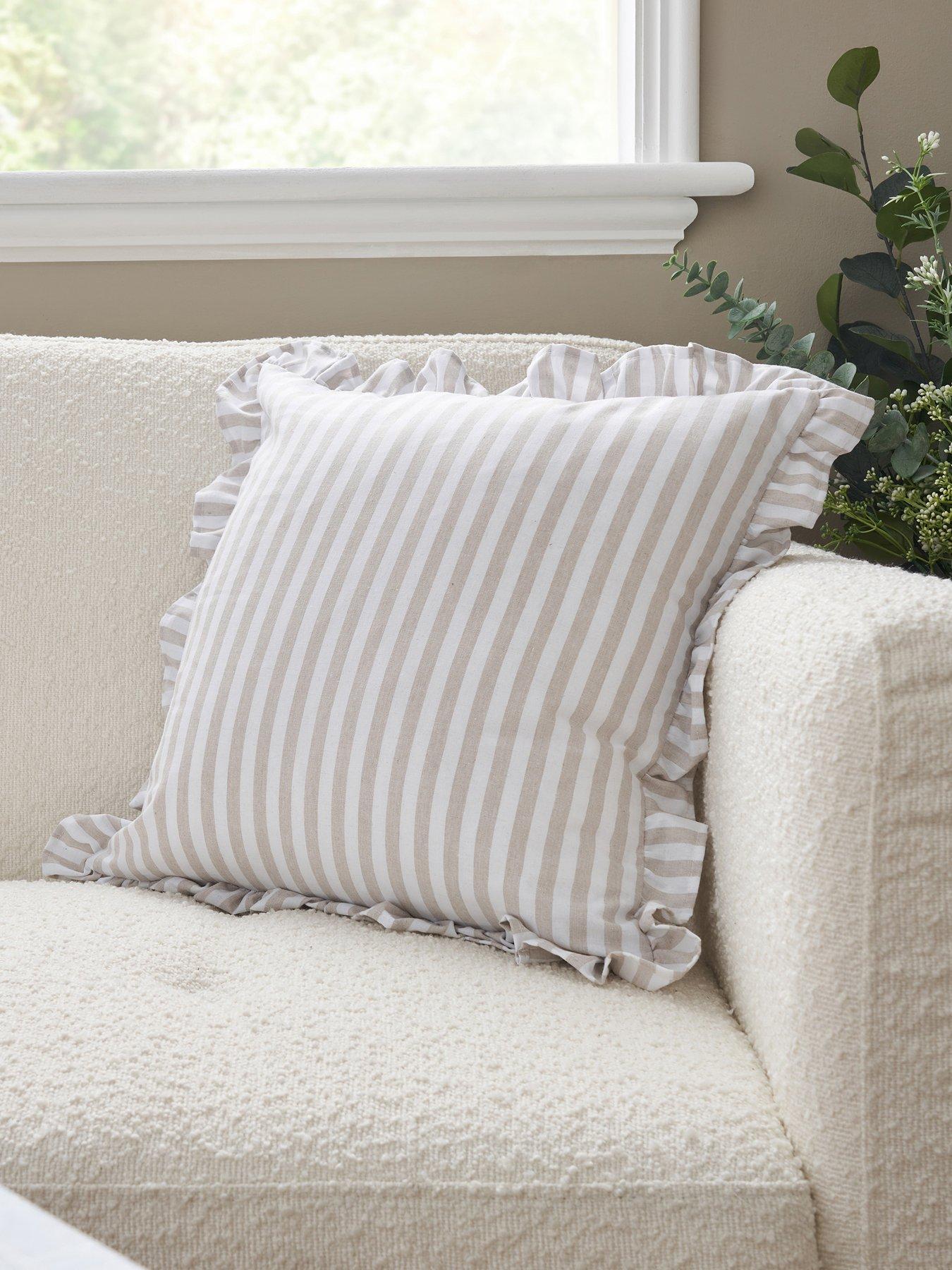 undefined Rustic Harmony Stripe Cushion