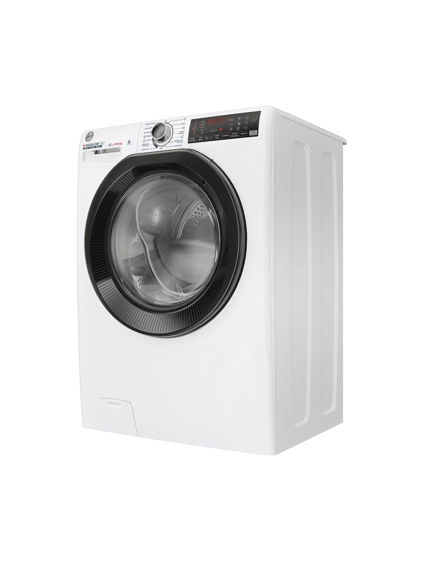 Image 2 of 7 of Hoover H-WASH&amp;DRY 350 H3DPS4866TAMB-80 8kg / 6Kg Washer Dryer, 1400 spin, D Rated - White
