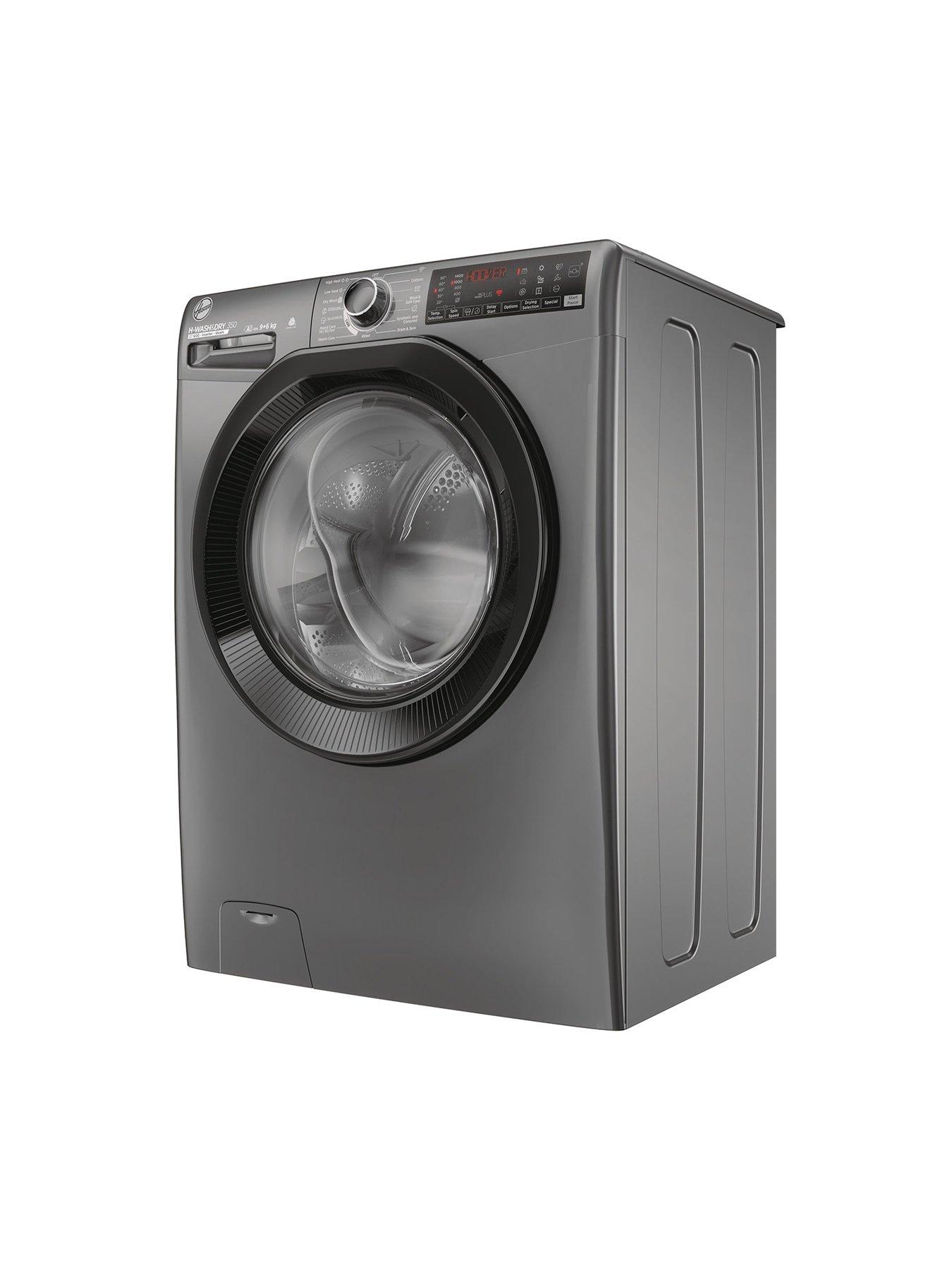 Image 2 of 7 of Hoover H-WASH&amp;DRY 350 H3DPS4966TAMBR80 9/6kg Washer Dryer, 1400 Spin, Wifi, A Wash / D Dry - Graphite