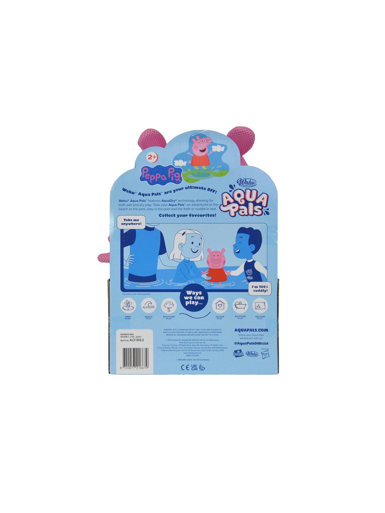 WAHU Aqua Pal Peppa Pig – 50 Cm Wasserfestes Plüschtier Für Pool Und Badewanne