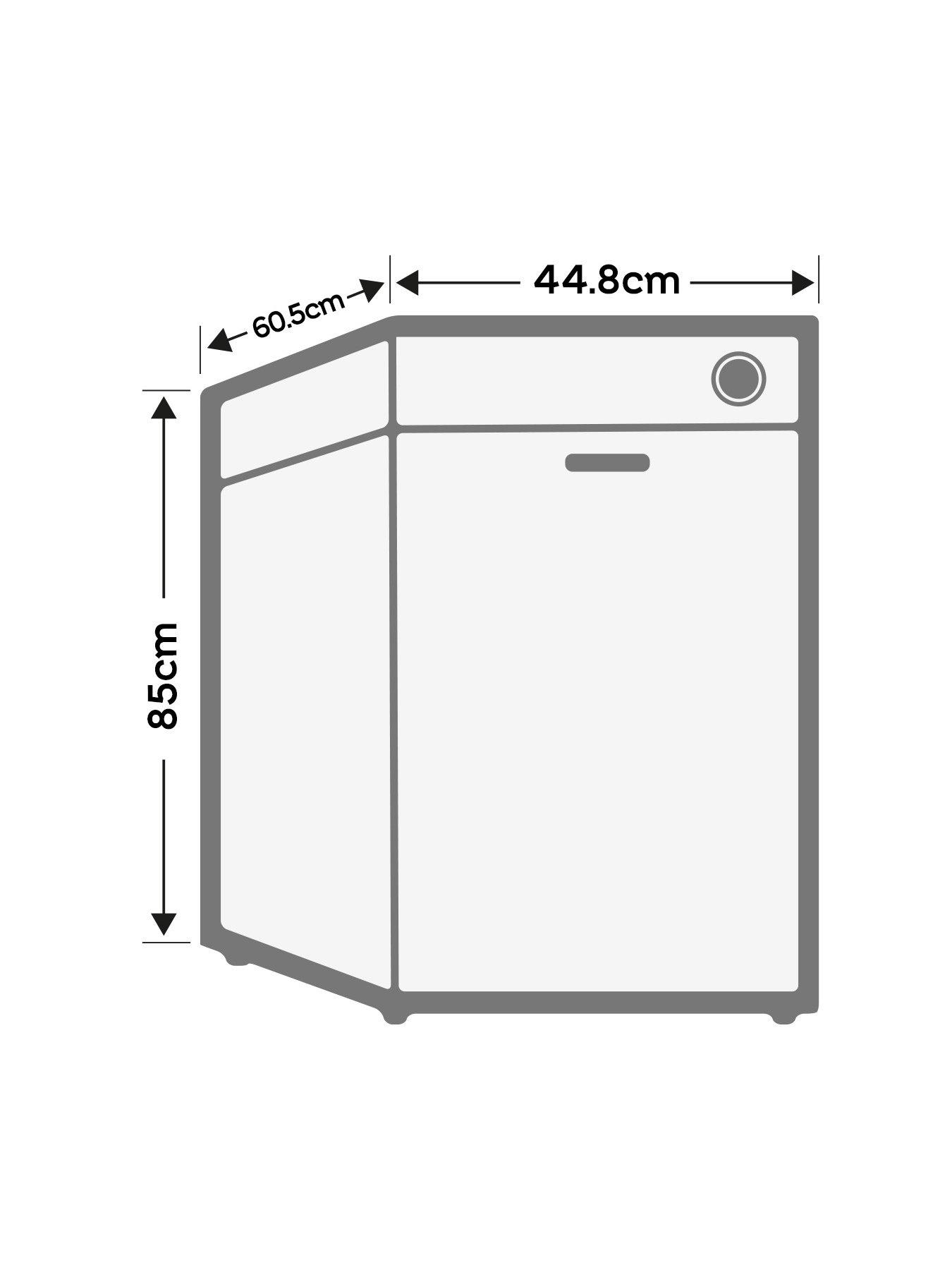 Image 7 of 7 of Hoover HF0C3SB0FX-80 10 pl H-Dish Slim C Rated - Silver
