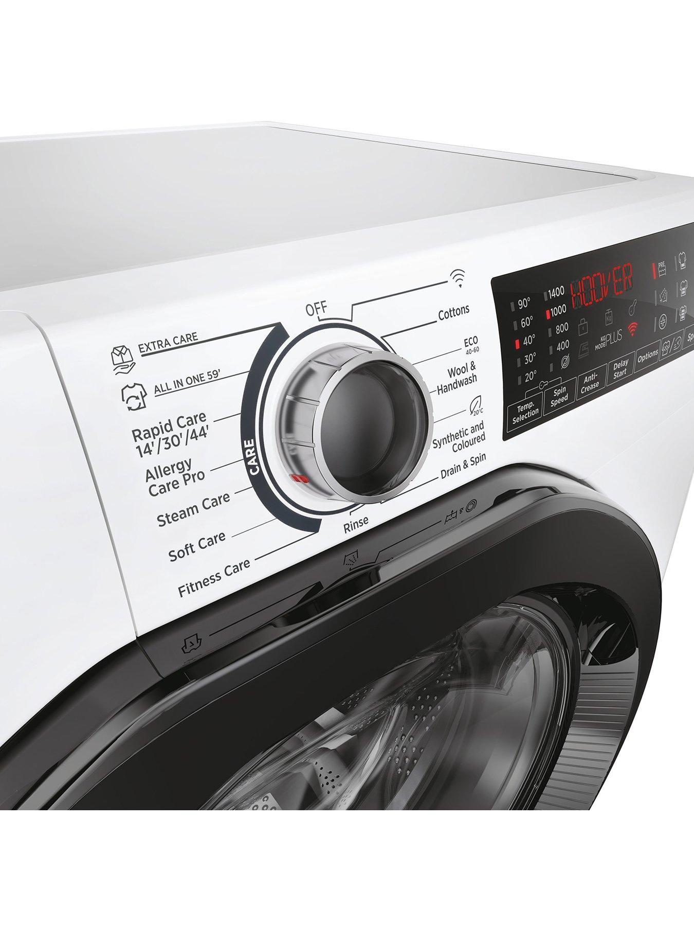 Image 4 of 7 of Hoover H-WASH 350 H3WPS4116TAMB580 11kg Washing Machine, A-rated, 1400 rpm, Wi-fi -&nbsp;White