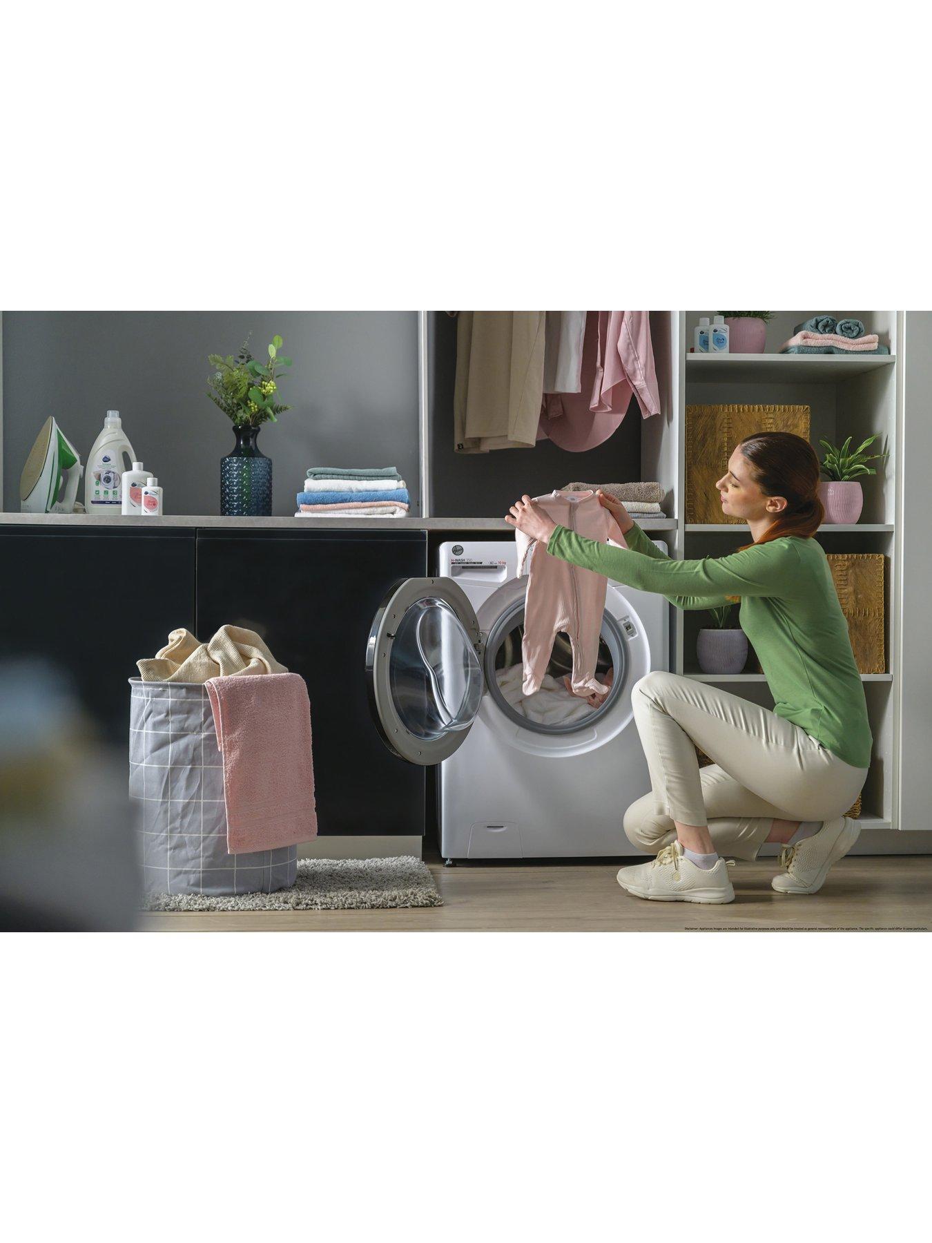 Image 6 of 7 of Hoover H-WASH 350 H3WPS4116TAMB580 11kg Washing Machine, A-rated, 1400 rpm, Wi-fi -&nbsp;White
