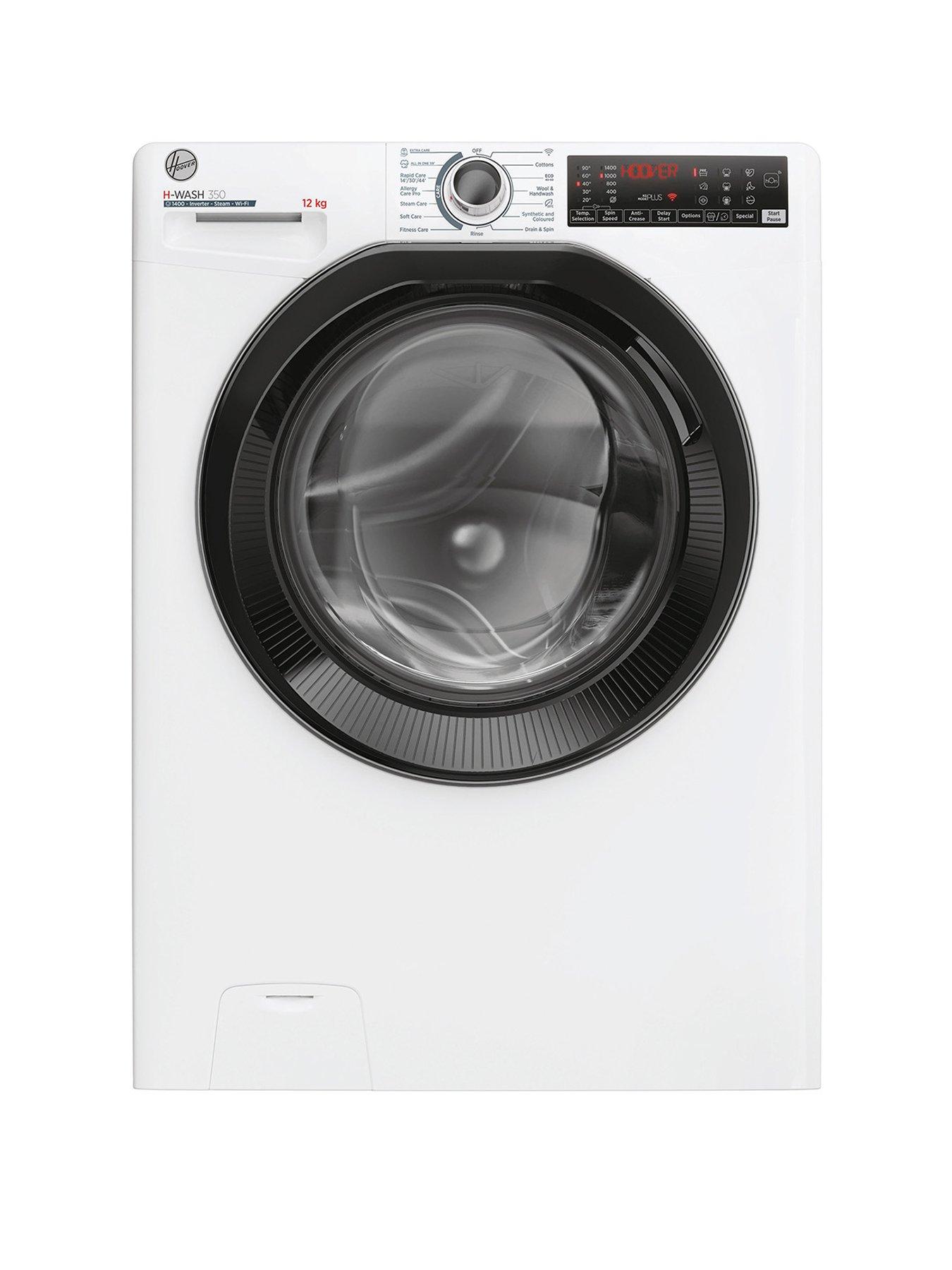 Image 1 of 7 of Hoover H-WASH 350 H3WPS4126TAMB580 12kg Washing Machine, A-rated, 1400 rpm, Wi-fi -&nbsp;White