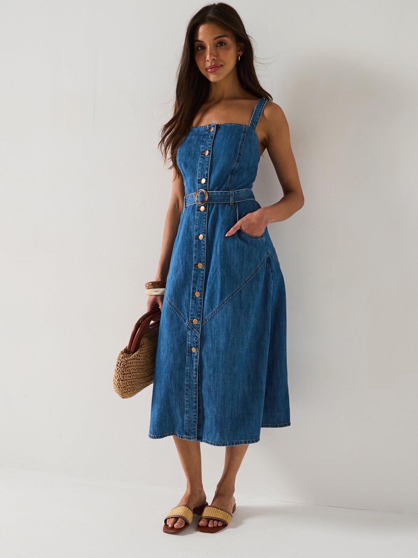 blue eyelet midi dress Dusty Blue Eyelet Maxi Dress