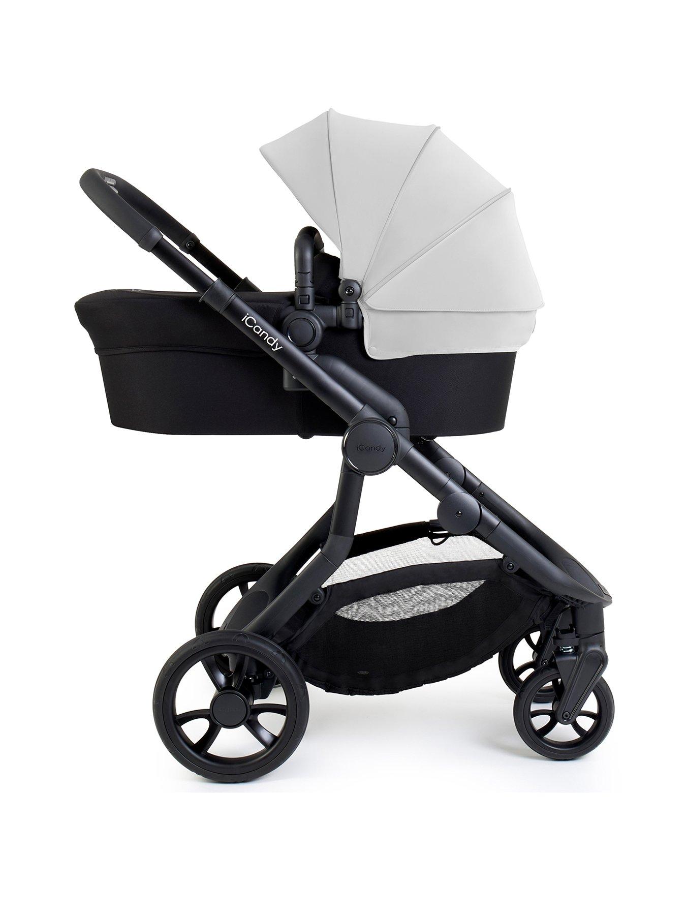 Image 2 of 8 of iCandy Orange 4 Travel System - Glacier/Black