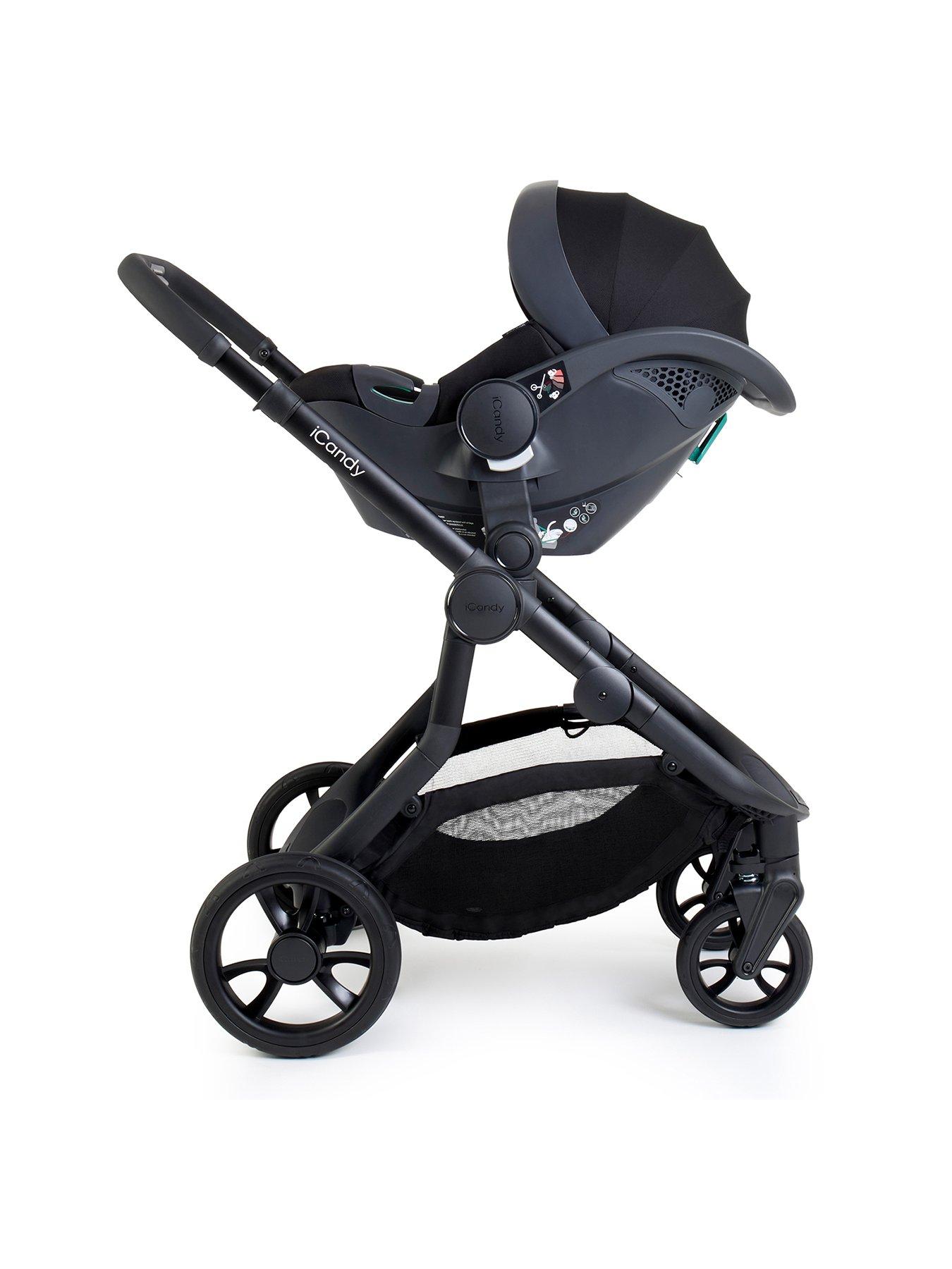Image 3 of 8 of iCandy Orange 4 Travel System - Glacier/Black