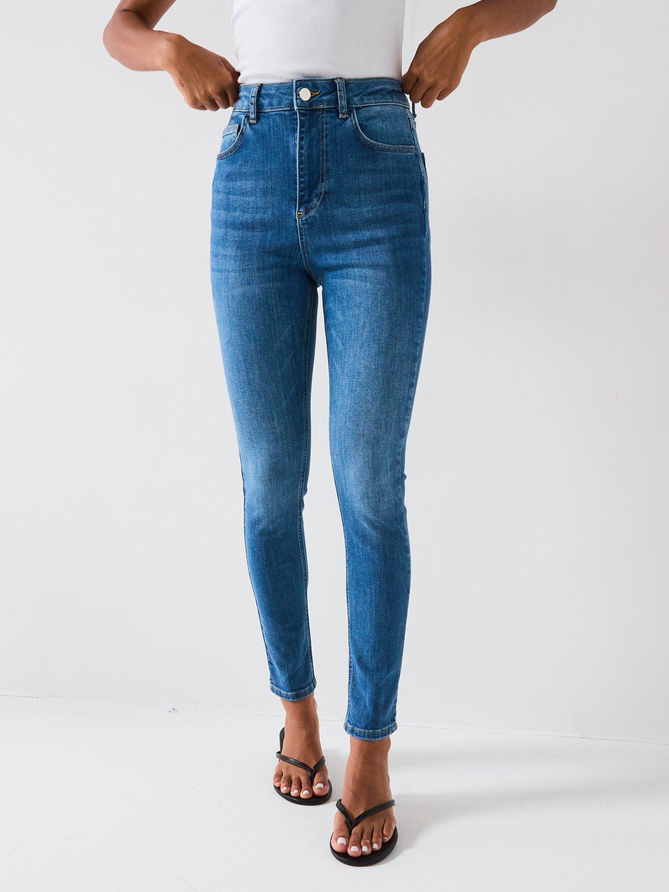 The Very Collection Supersoft Skinny Jeans - Mid Wash