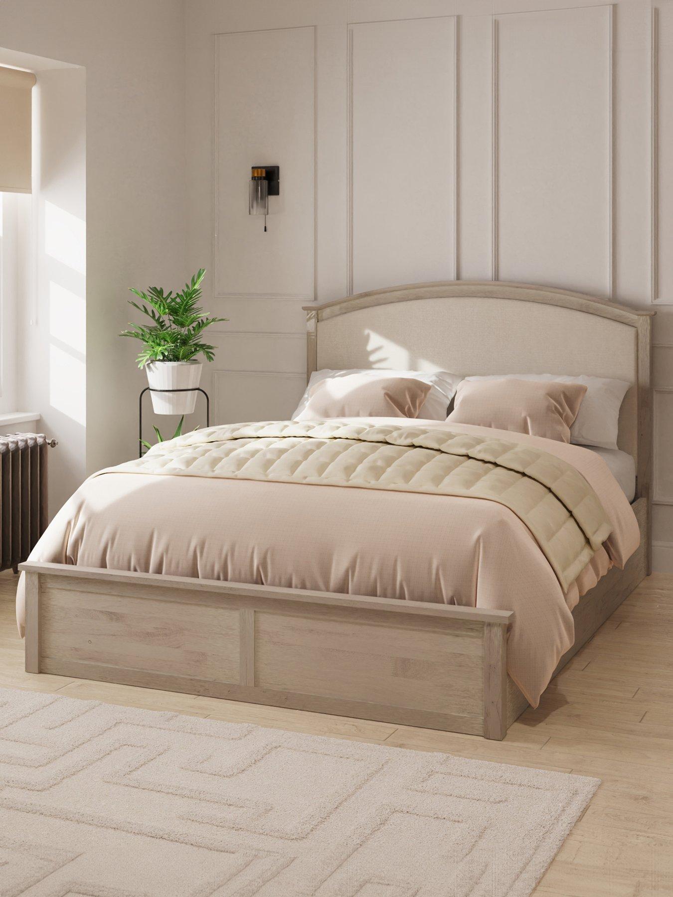 undefined Madrid End Lift Up Ottoman Storage Bed with Sleepycastle Mattress Options (Buy  &  SAVE!)
