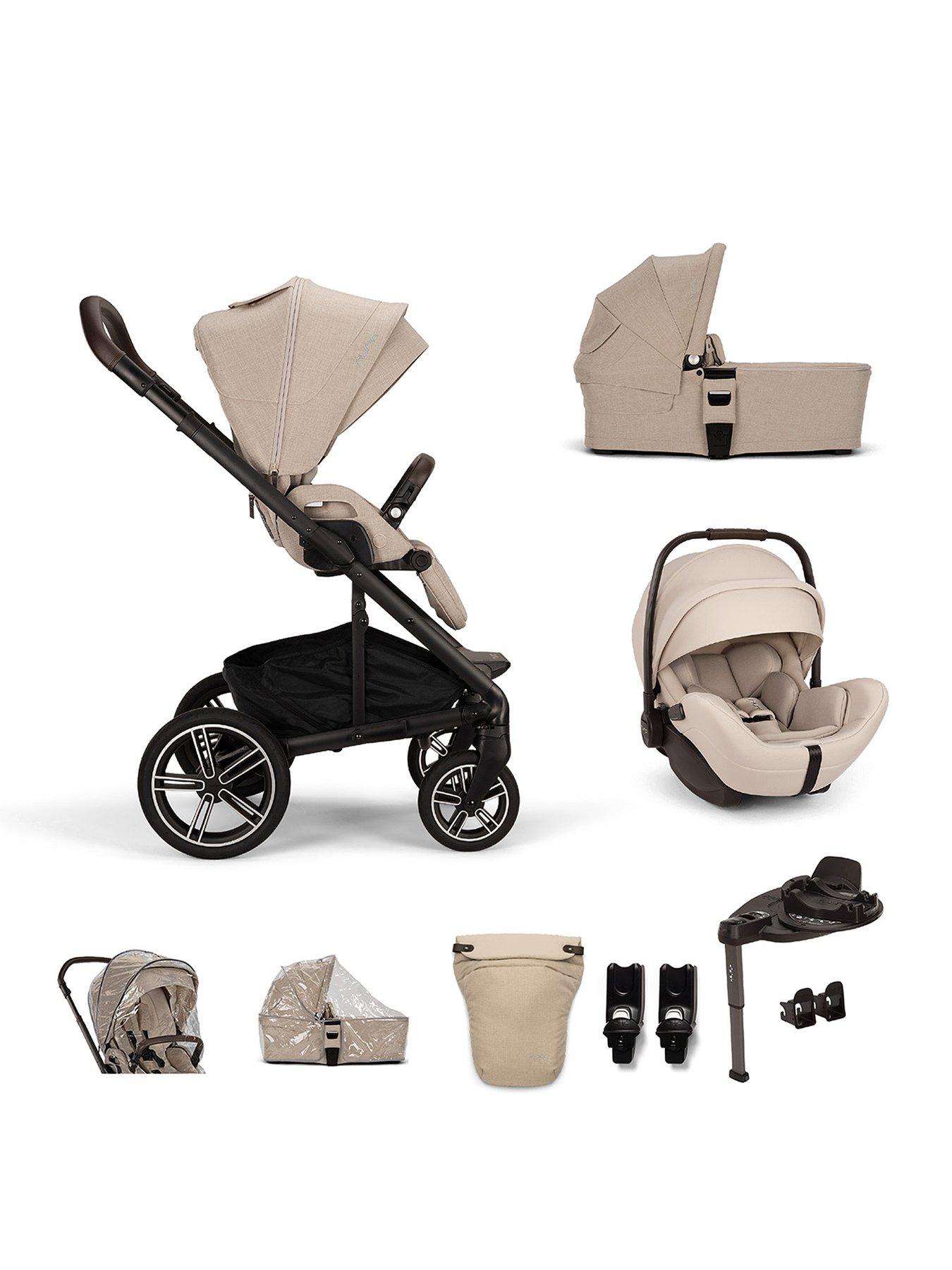 Nuna Mixx Next - Arra Flex / Base Curv Bundle - Biscotti