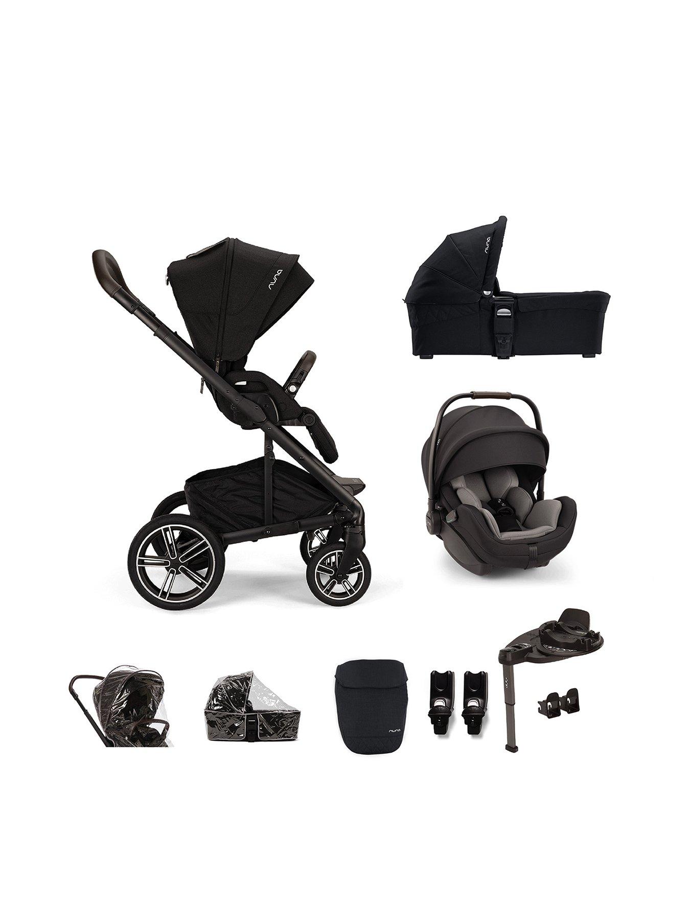 Image 1 of 8 of Nuna MIXX next ARRA flex Pushchair Bundle - Caviar
