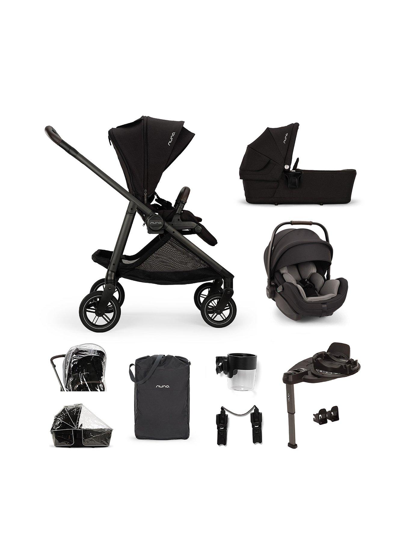 Image 1 of 7 of Nuna SWIV ARRA flex Pushchair Bundle - Caviar