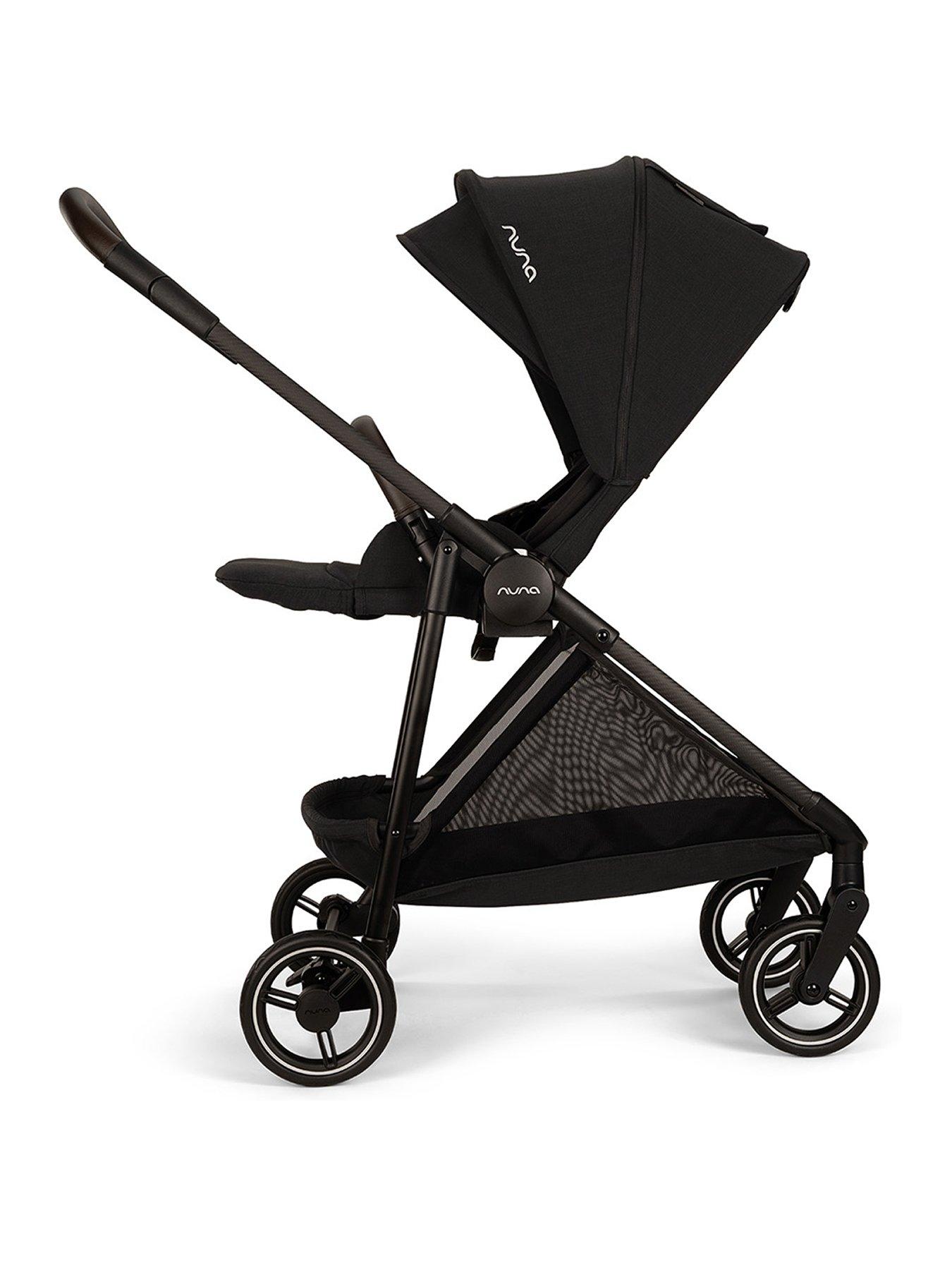 Image 2 of 7 of Nuna Ixxa Next -- Arra Flex / Base Curv Bundle - Caviar
